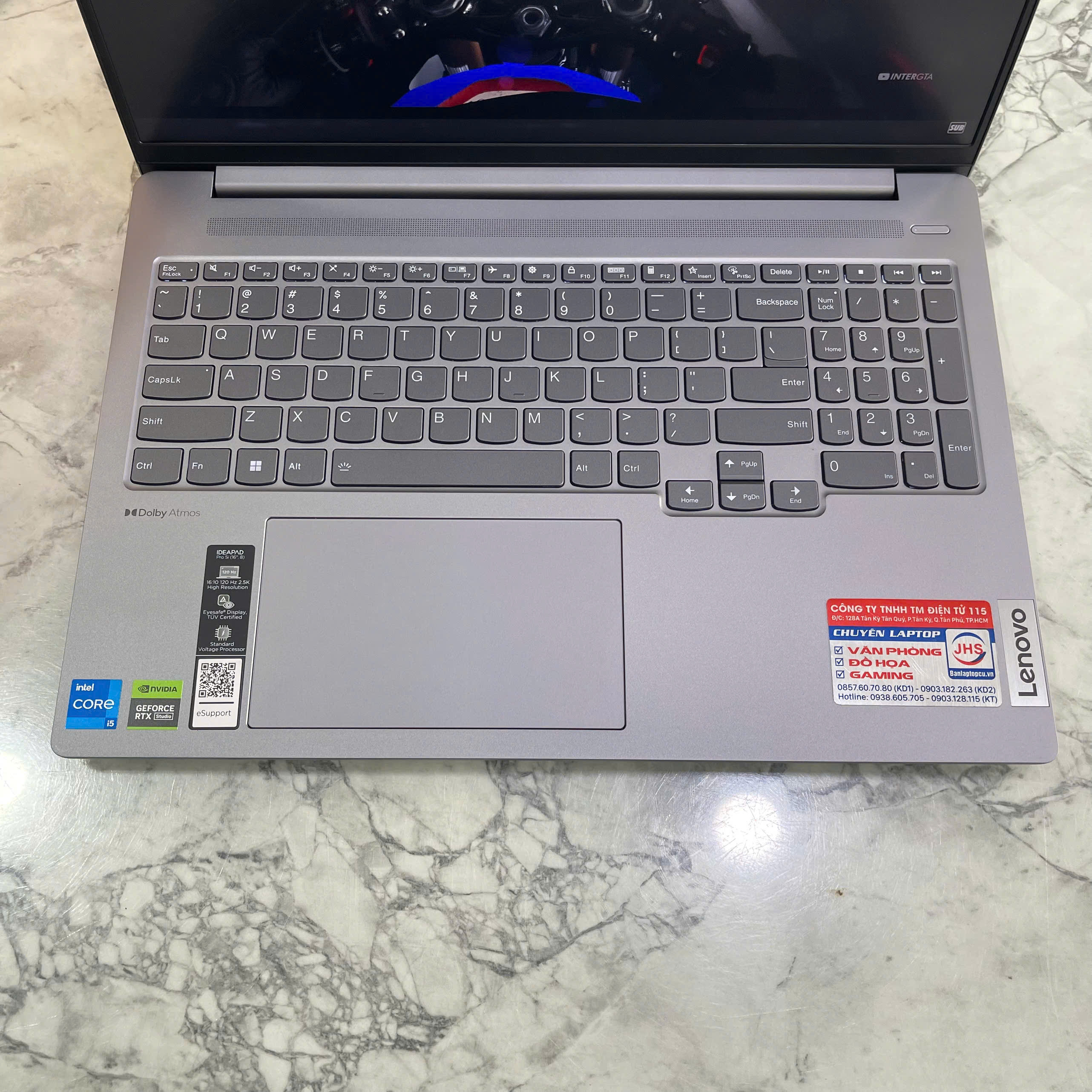 Lenovo Ideapad 5 Pro 16IRH8  Máy LikeNew-Còn Bảo Hành Hãng  Core I5-13500H RAM 16Gb SSD 1.000GB RTX 3050 6GB MÀN HÌNH :  16 Inch 2.5K 120Hz