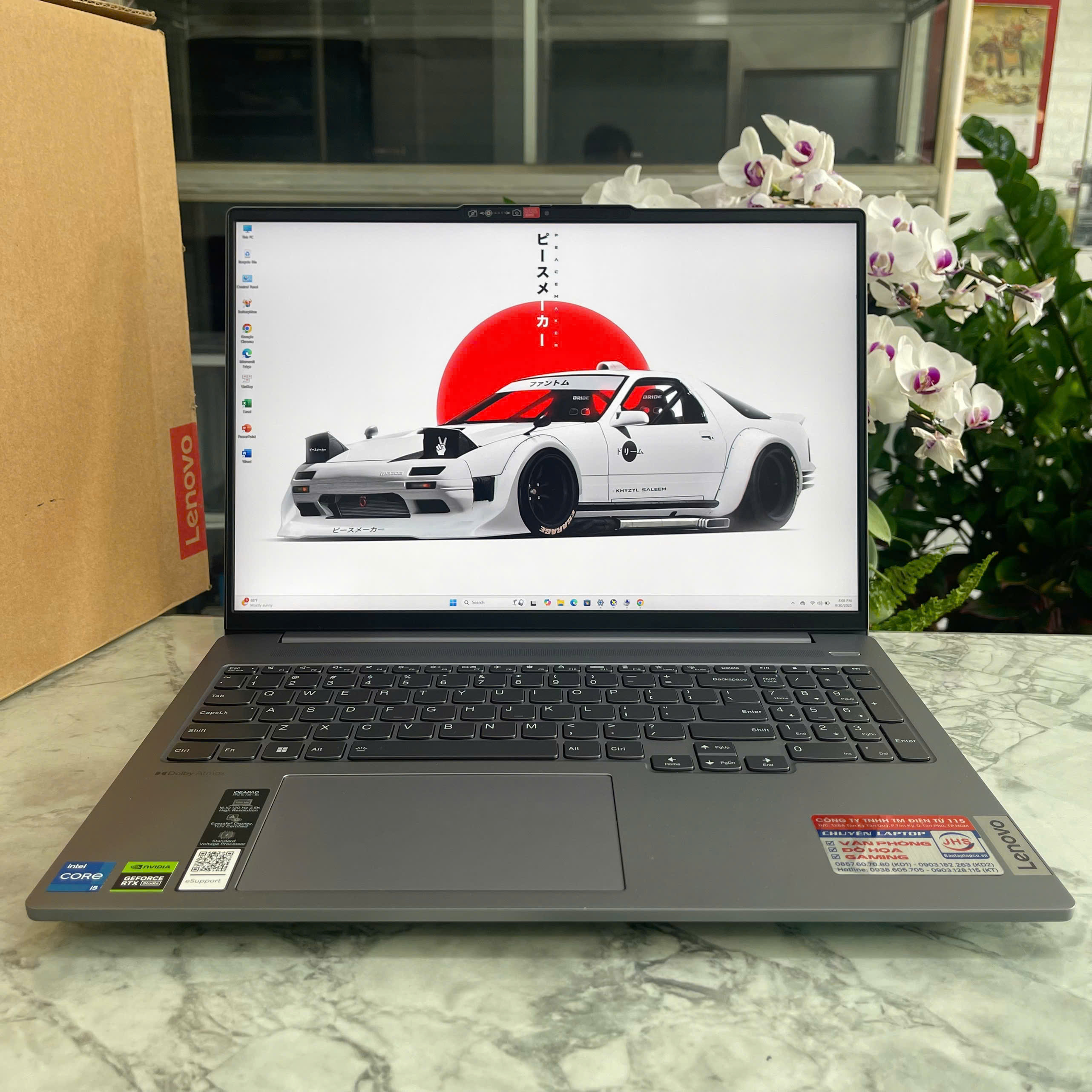 Lenovo Ideapad 5 Pro 16IRH8  Máy LikeNew-Còn Bảo Hành Hãng  Core I5-13500H RAM 16Gb SSD 1.000GB RTX 3050 6GB MÀN HÌNH :  16 Inch 2.5K 120Hz