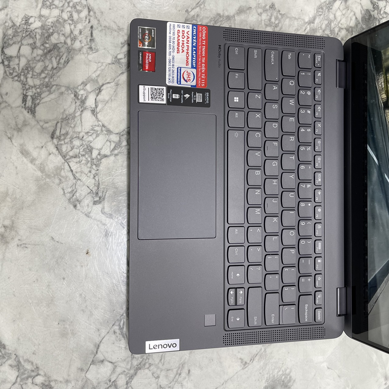 Lenovo IdeaPad Flex 5 14ALC7 Máy LikeNew Ryzen 7 5700U Ram 16gb Ssd 512gb Màn Hình 14.7" Inch WUXGA Touchscreen,Xoay gập 360