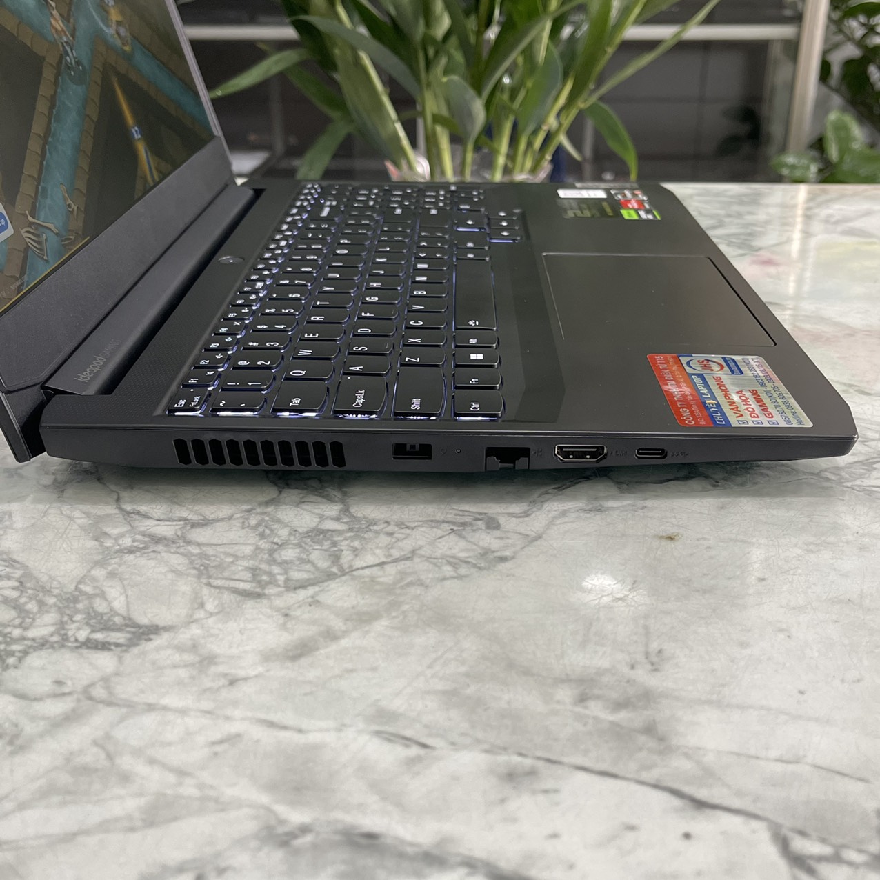 Lenovo Ideapad Gaming 3-15ACH6( Máy LikeNew , Bảo Hành Hãng ) Ryzen 5 5500H Ram 8gb Ssd 512gb VGA RTX 2050 4GB Màn 15,6" Fhd (1920x1080) IPS  144Hz