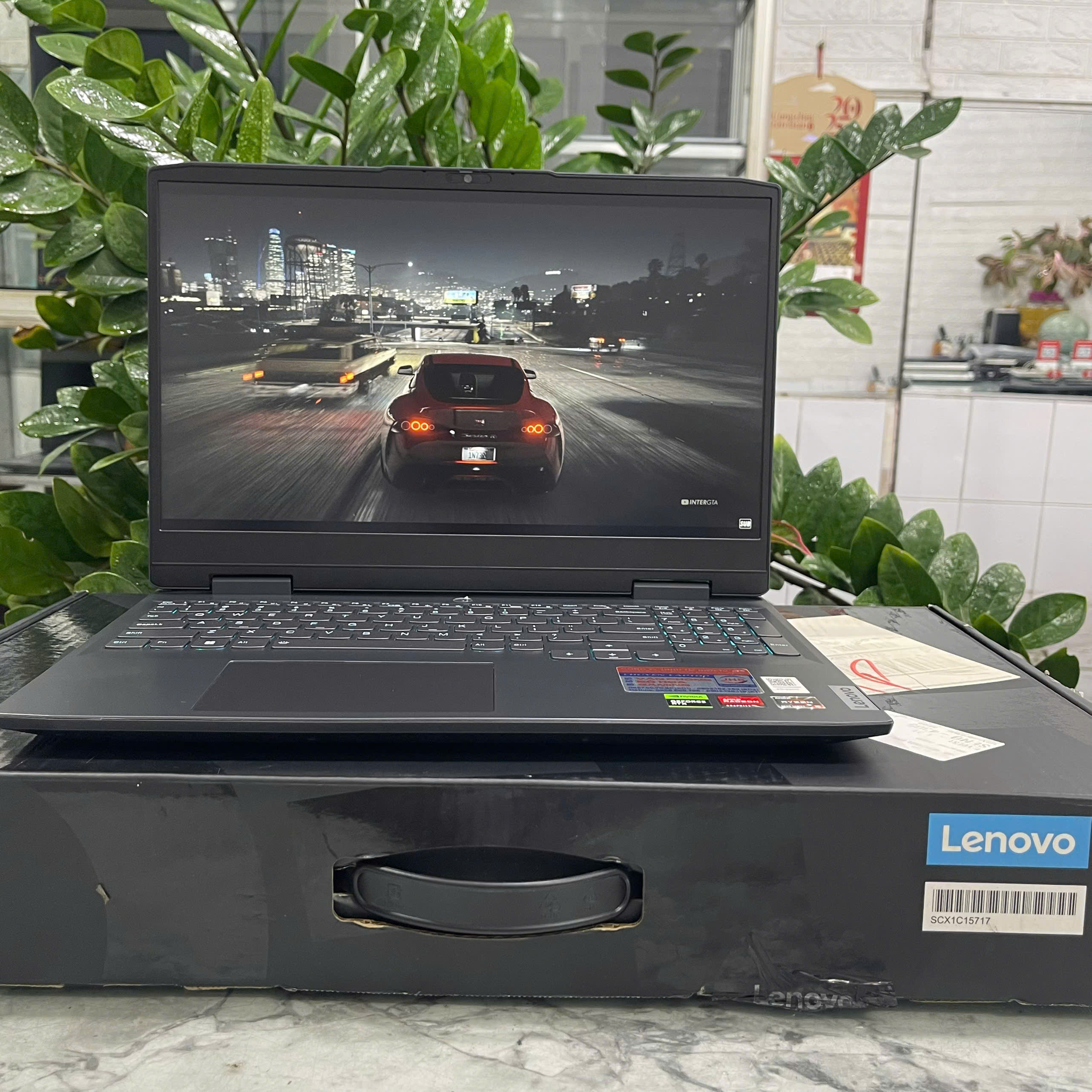 Lenovo IdeaPad Gaming 3 15ARH7 Máy LikeNew (BẢO HÀNH HÃNG) Ryzen 5 5600H Ram 16GB  Ssd 512gb VGA RTX3050 (4GB GDDR6) Màn 15,6" Fhd (1920x1080) IPS  120Hz