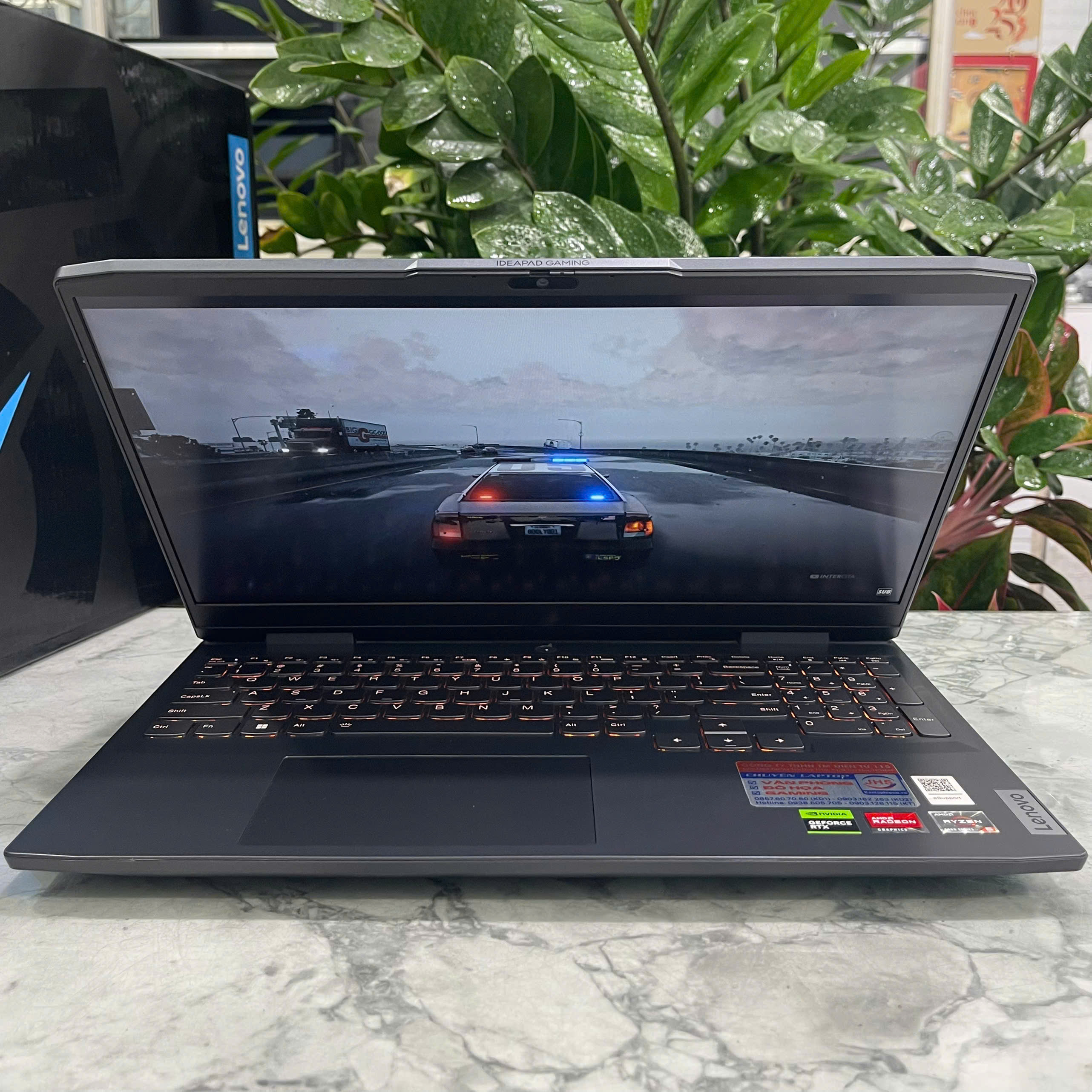 Lenovo IdeaPad Gaming 3 15ARH7 Máy LikeNew (BẢO HÀNH HÃNG) Ryzen 5 5600H Ram 16GB  Ssd 512gb VGA RTX3050 (4GB GDDR6) Màn 15,6" Fhd (1920x1080) IPS  120Hz