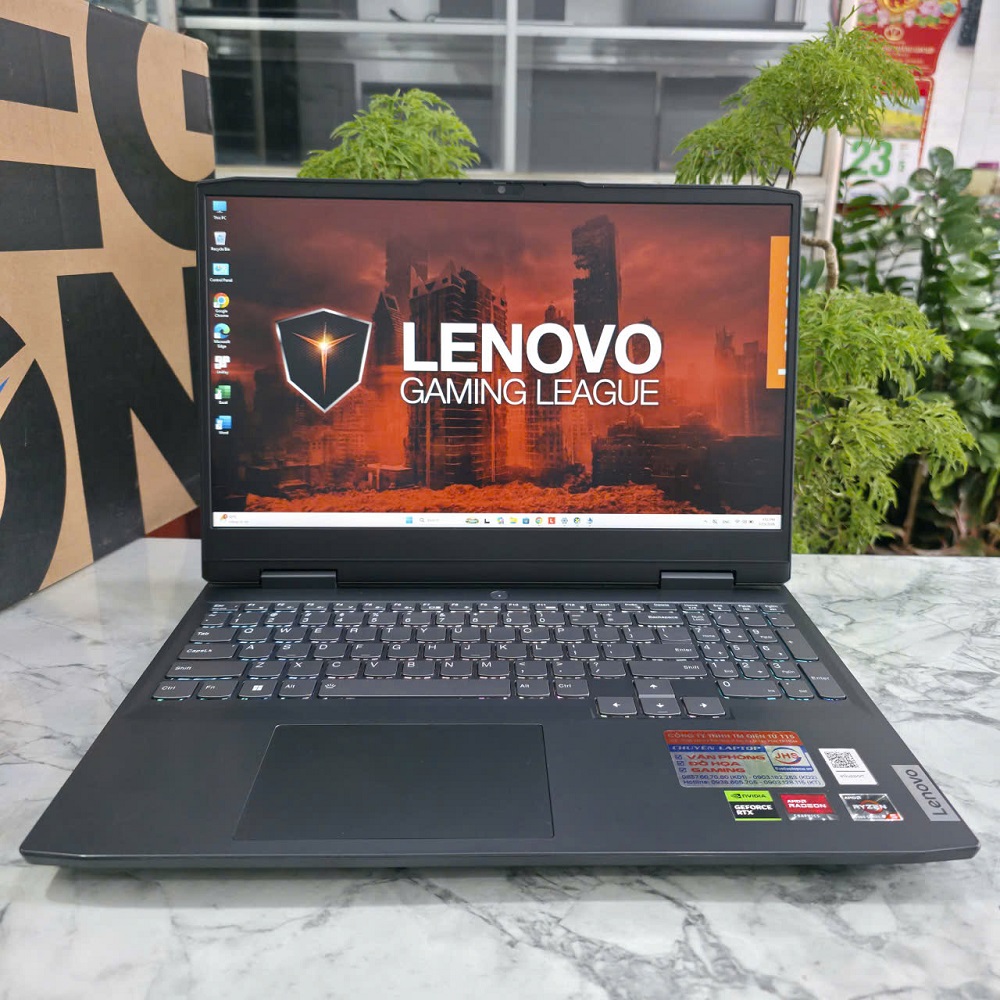 Lenovo IdeaPad Gaming 3 15ARH7 (Máy LikeNew) RYZEN 5 5600H RAM 16GB SSD 512GB RTX3050 (4GB GDDR6) MÀN HÌNH : 15,6" FHD IPS 120Hz