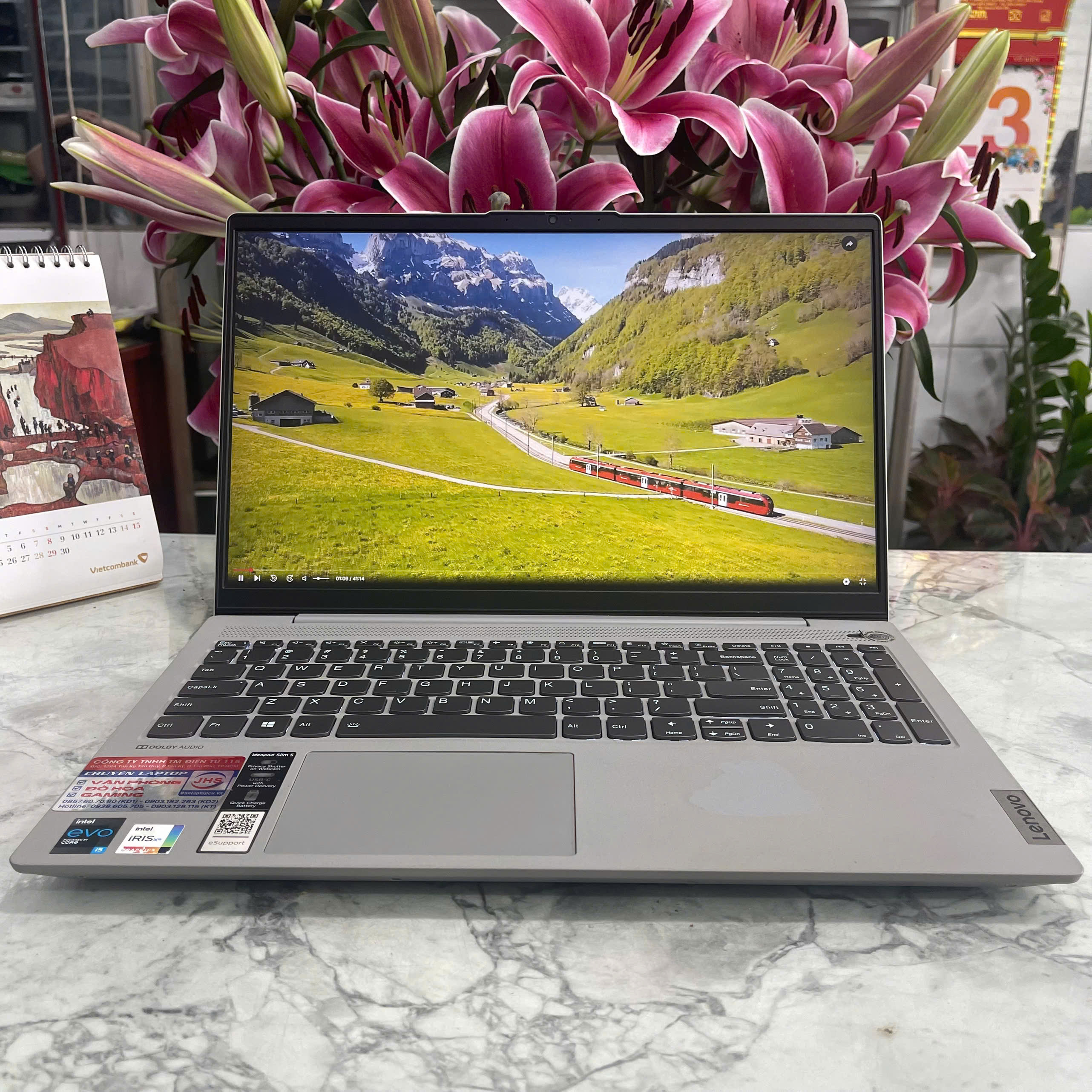 Lenovo IdeaPad Slim 5 15ITL05 Core I5-1135G7 Ram 8gb Ssd 512gb Màn Hình 15.6'' Inch Fhd IPS