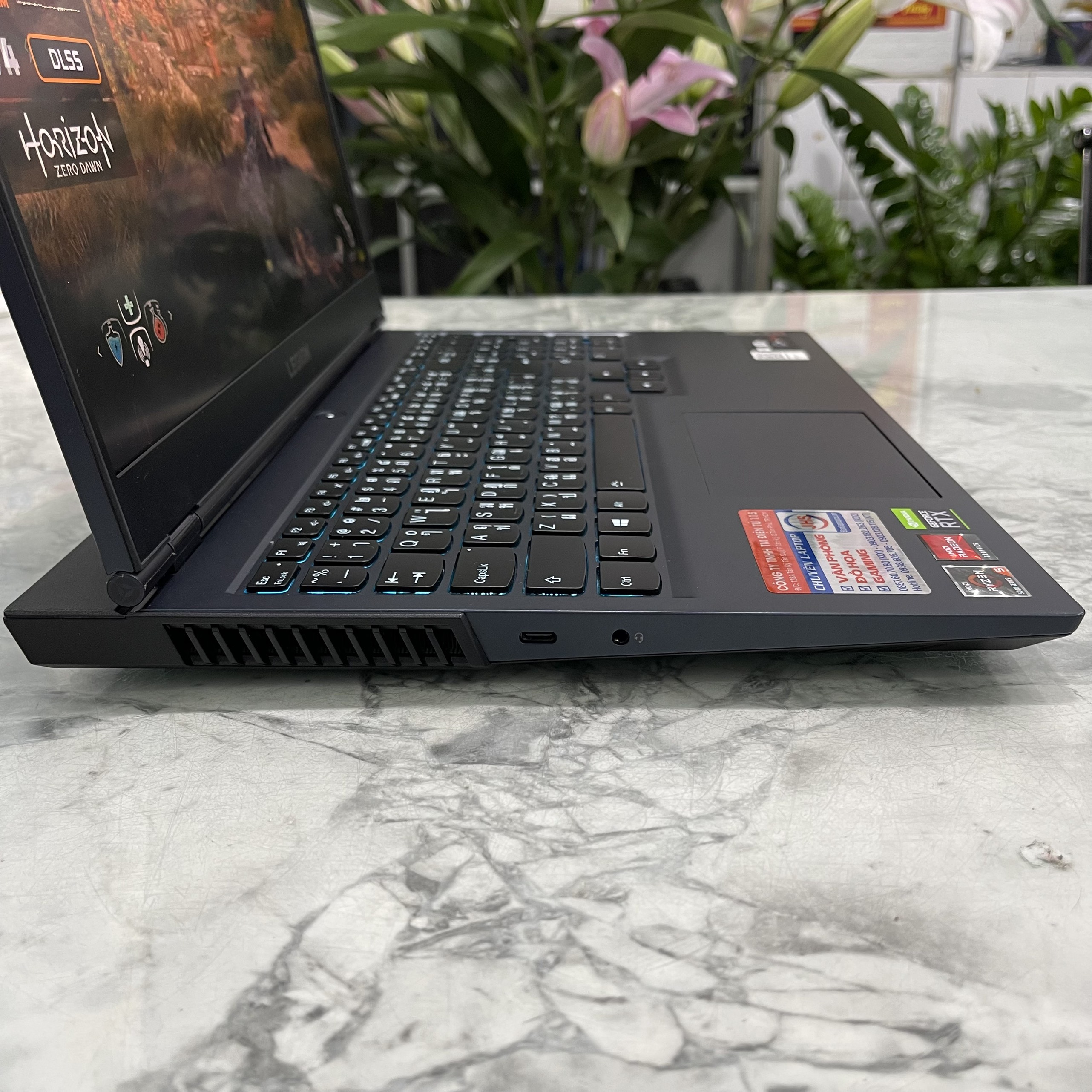 Lenovo Legion 5 15ACH6H (82JU007LTA) Ryzen 5 5600H Ram 16gb Ssd 512gb Card RTX 3060 6GB  Màn Hình 15.6 inch Fhd 165Hz