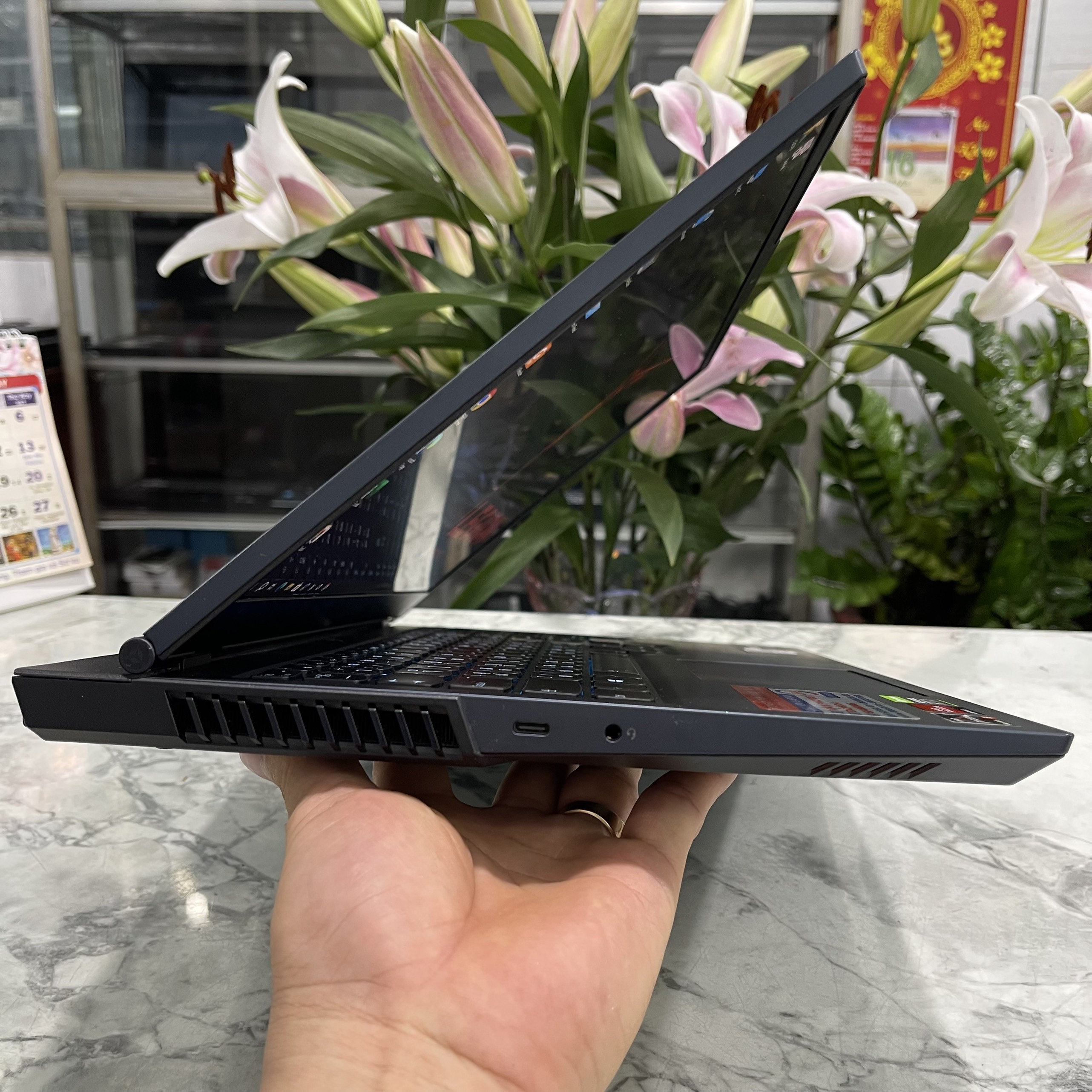 Lenovo Legion 5 15ACH6H (82JU007LTA) Ryzen 5 5600H Ram 16gb Ssd 512gb Card RTX 3060 6GB  Màn Hình 15.6 inch Fhd 165Hz