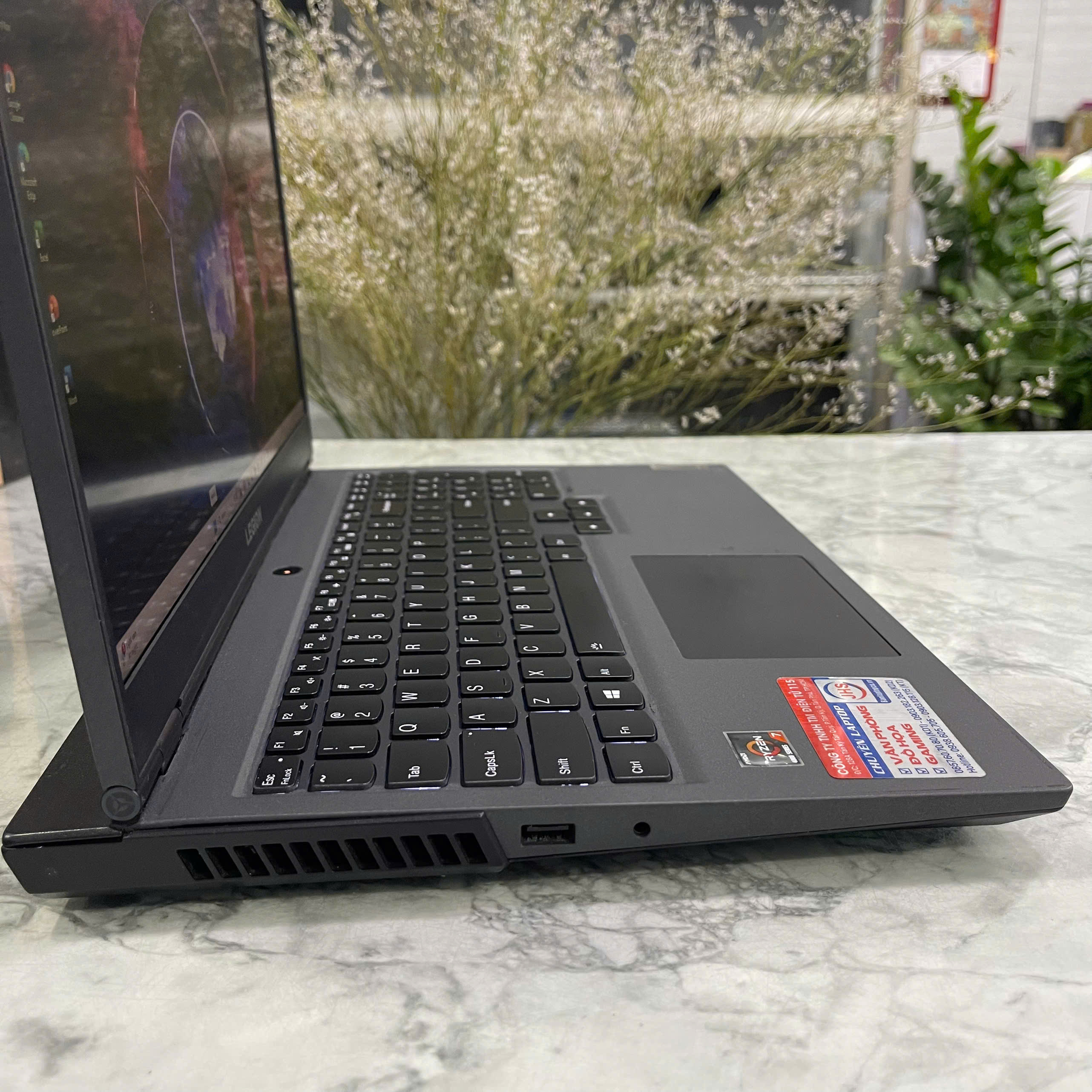 Lenovo Legion 5 15ARH05 Ryzen 7 4800H Ram 16Gb Ssd 512Gb  VGA GTX 1650Ti (4GB GDDR6) Màn Hình 15.6 Inch Fhd IPS 120Hz 100% sRGB