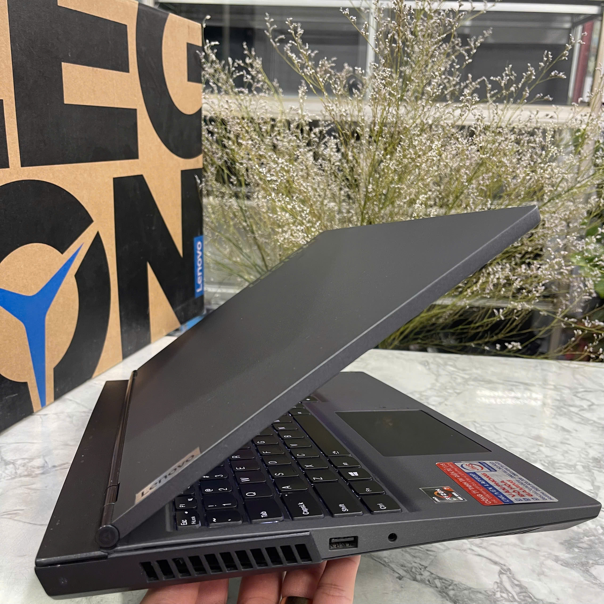 Lenovo Legion 5 15ARH05 Ryzen 7 4800H Ram 16Gb Ssd 512Gb  VGA GTX 1650Ti (4GB GDDR6) Màn Hình 15.6 Inch Fhd IPS 120Hz 100% sRGB