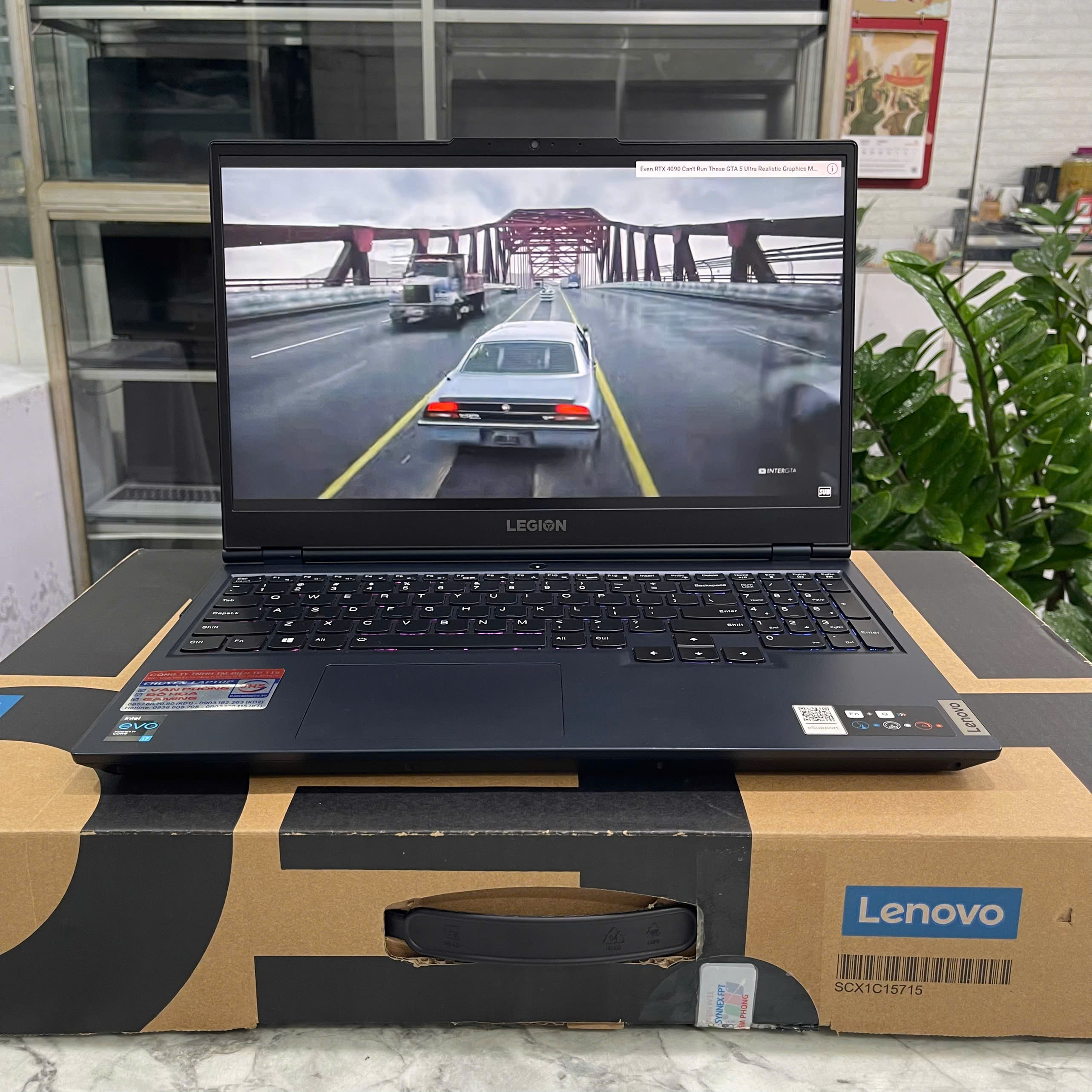 Lenovo Legion 5 15ITH6 Máy LikeNew  Core i7-11800H RAM 16GB/ SSD 512gb/ NVIDIA RTX 3050 Ti 4GB Màn Hình 15.6''Inch IPS 165Hz