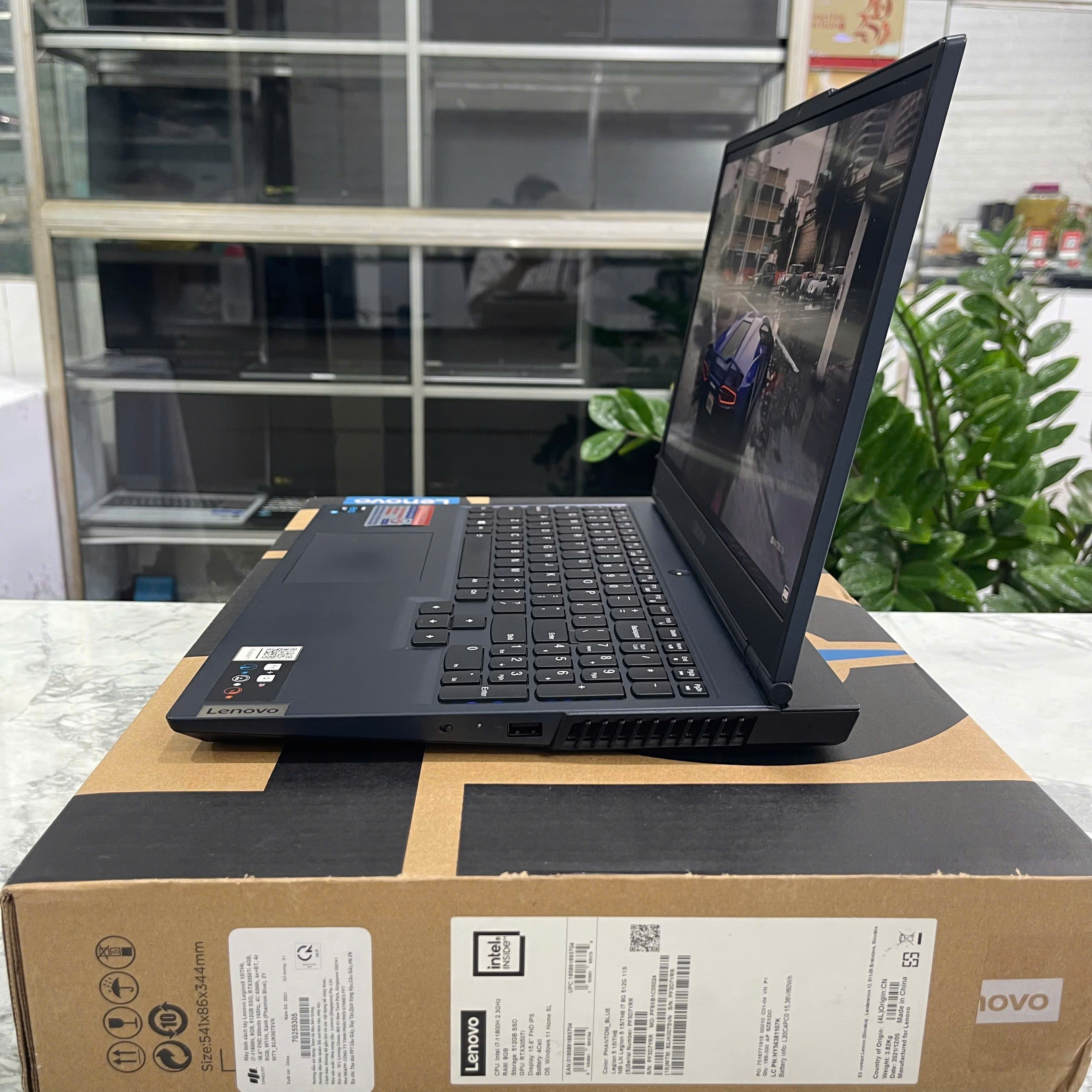 Lenovo Legion 5 15ITH6 Máy LikeNew  Core i7-11800H RAM 16GB/ SSD 512gb/ NVIDIA RTX 3050 Ti 4GB Màn Hình 15.6''Inch IPS 165Hz