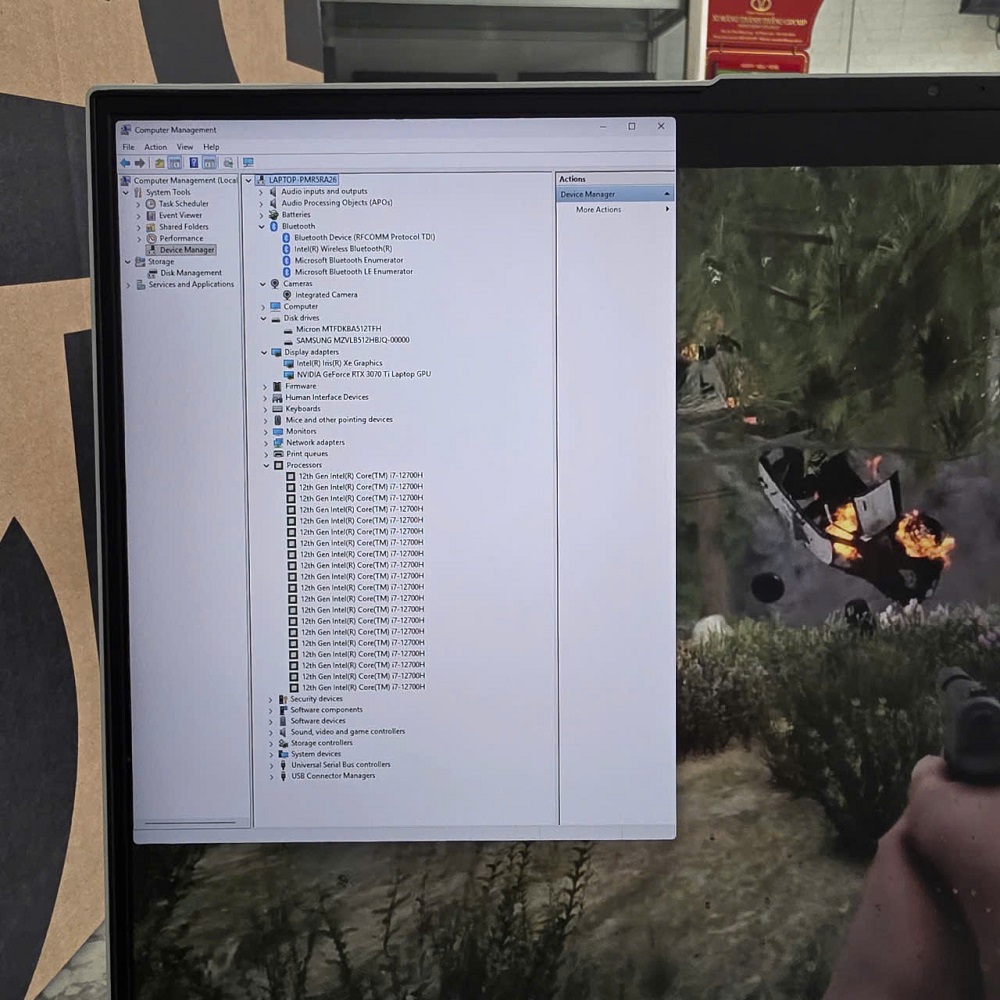 Lenovo Legion 5 Pro 16IAH7H Máy LikeNew - BẢO HÀNH HÃNG  CORE I7-12700H RAM 16GB  SSD 512GB VÀ SSD 512GB  RTX 3070Ti 8GB GDDR6 MÀN HÌNH :  16 Inch 2K 165Hz, 100% sRGB
