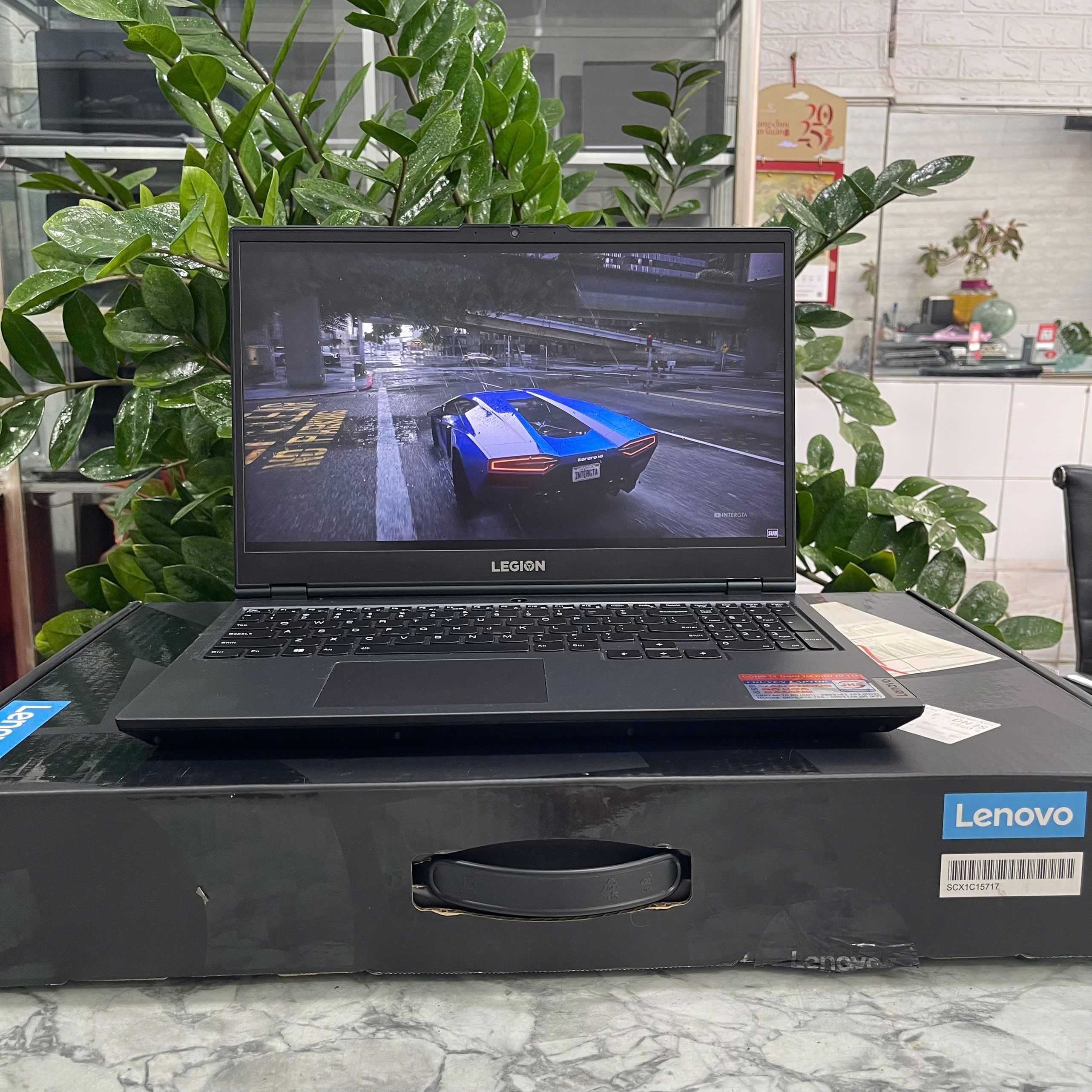 Lenovo Legion 5 Y7000 2020 Core I7-10750H Ram 16GB  Ssd 512GB  GTX 1650 4GB GDDR6 Màn Hình : 15.6 Inch FHD IPS 