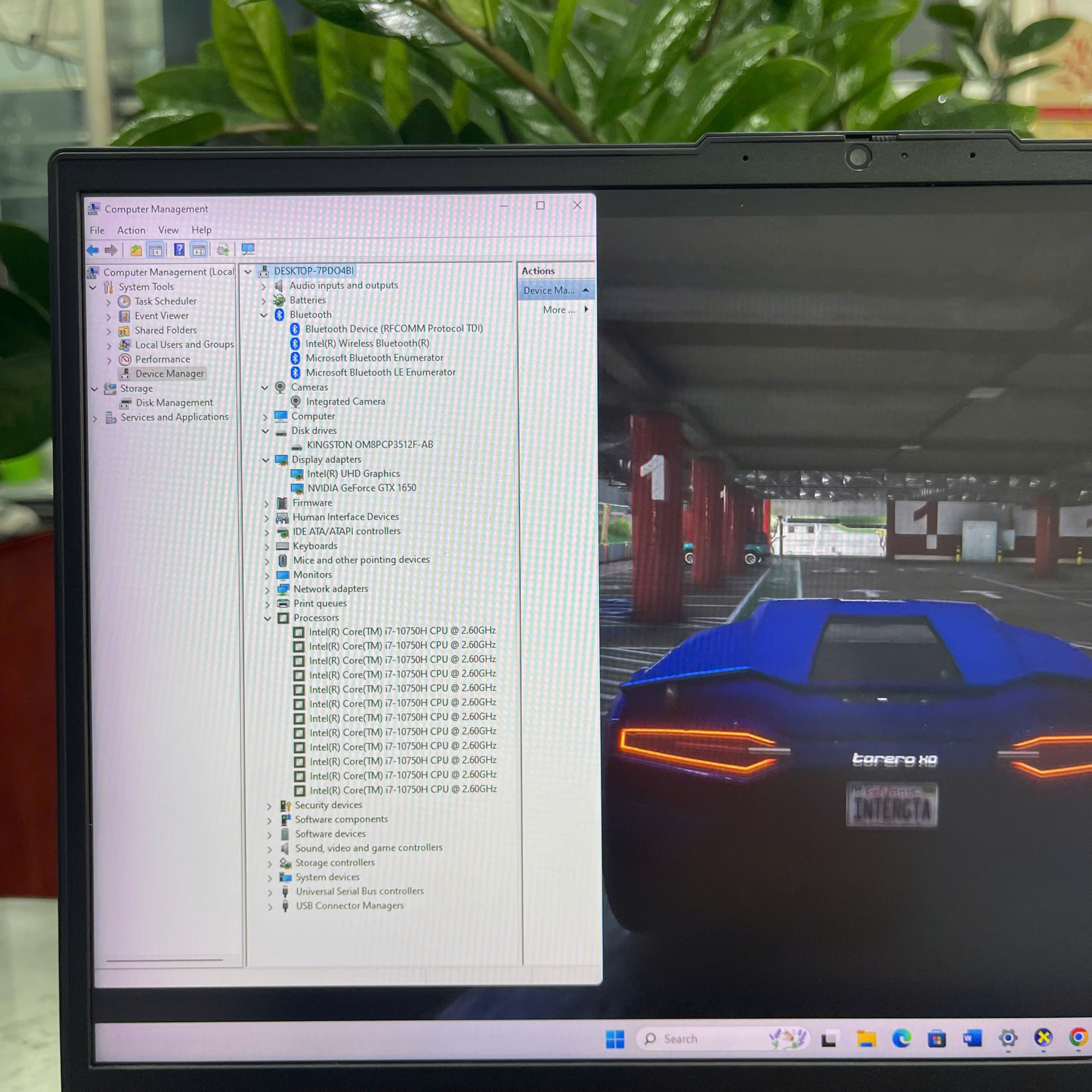 Lenovo Legion 5 Y7000 2020 Core I7-10750H Ram 16GB  Ssd 512GB  GTX 1650 4GB GDDR6 Màn Hình : 15.6 Inch FHD IPS 