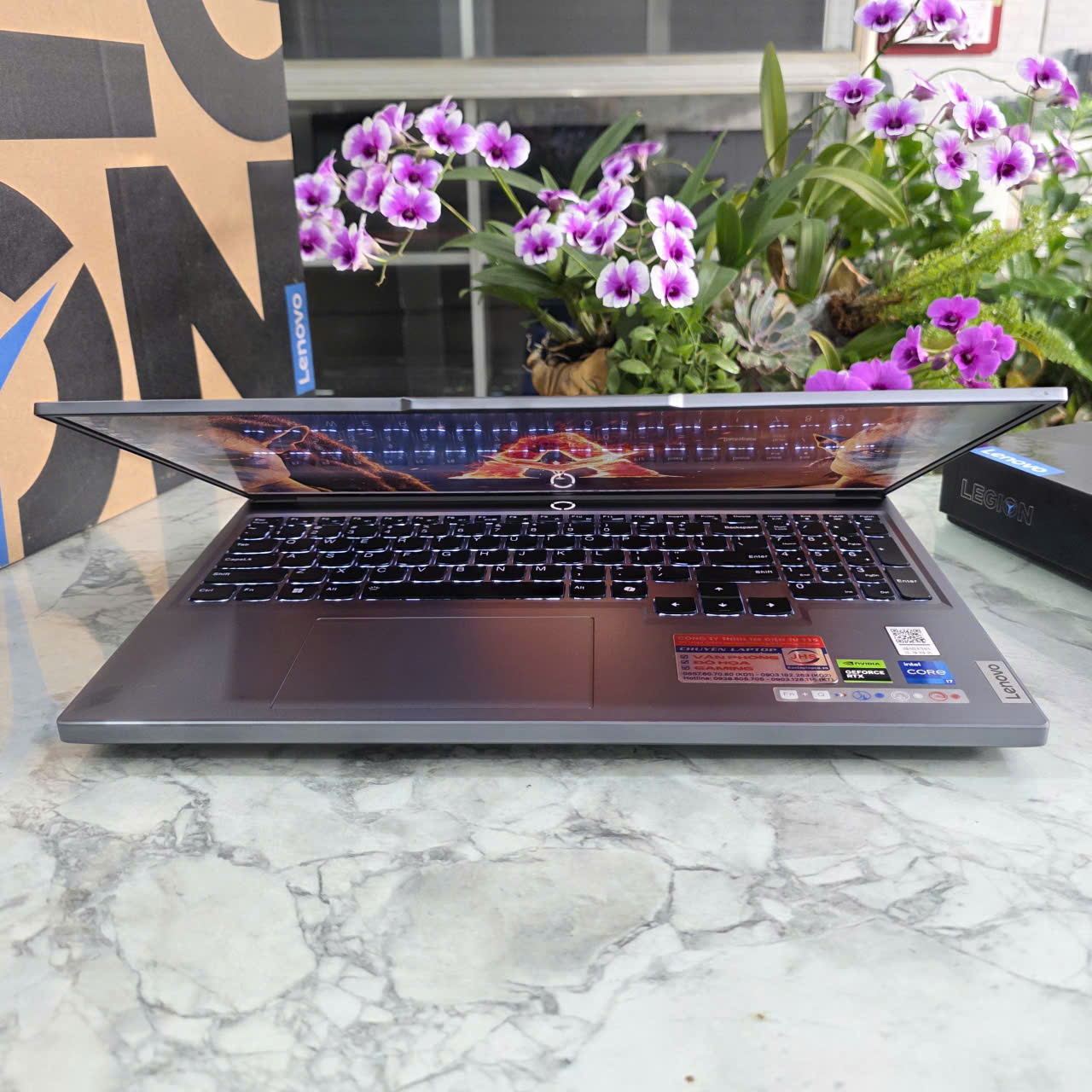 Lenovo Legion 5 Y7000P 16IRX9 Máy LikeNew - BẢO HÀNH HÃNG CORE I7-14650HX RAM 32GB SSD 1.000GB RTX 4060 (8GB) MÀN HÌNH : 16 Inch WQXGA 165Hz, 100% sRGB