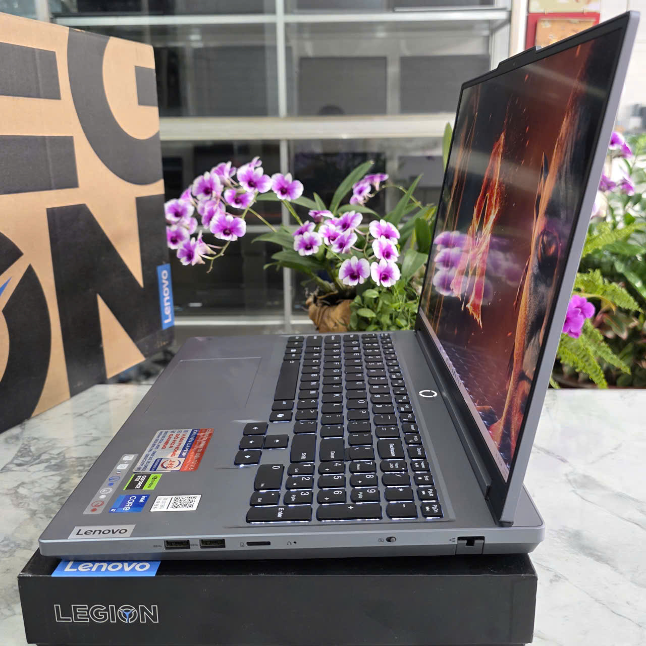 Lenovo Legion 5 Y7000P 16IRX9 Máy LikeNew - BẢO HÀNH HÃNG CORE I7-14650HX RAM 32GB SSD 1.000GB RTX 4060 (8GB) MÀN HÌNH : 16 Inch WQXGA 165Hz, 100% sRGB