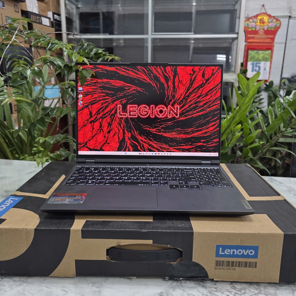 LENOVO LEGION R9000P 2021H RYZEN 7 5800H RAM 16G SSD 512GB NVIDIA RTX 3060 6GB MÀN HÌNH : 16” 2,5K 165Hz