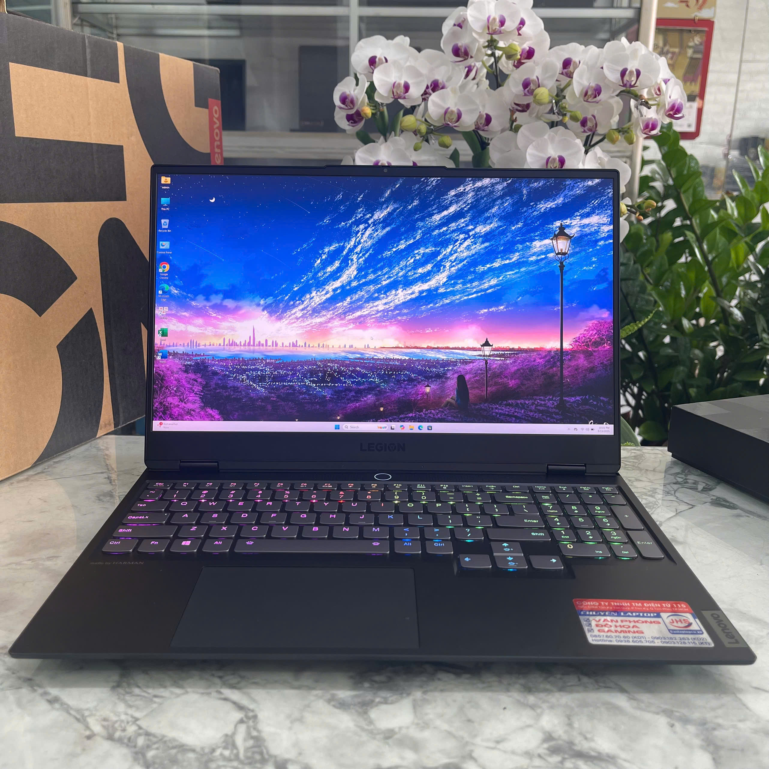 Lenovo  Legion S7 15ACH6 Máy LikeNew Ryzen 7 5800H RAM 16GB SSD  512GB RTX 3060 6GB Màn Hình : 15.6" 4K 60Hz 