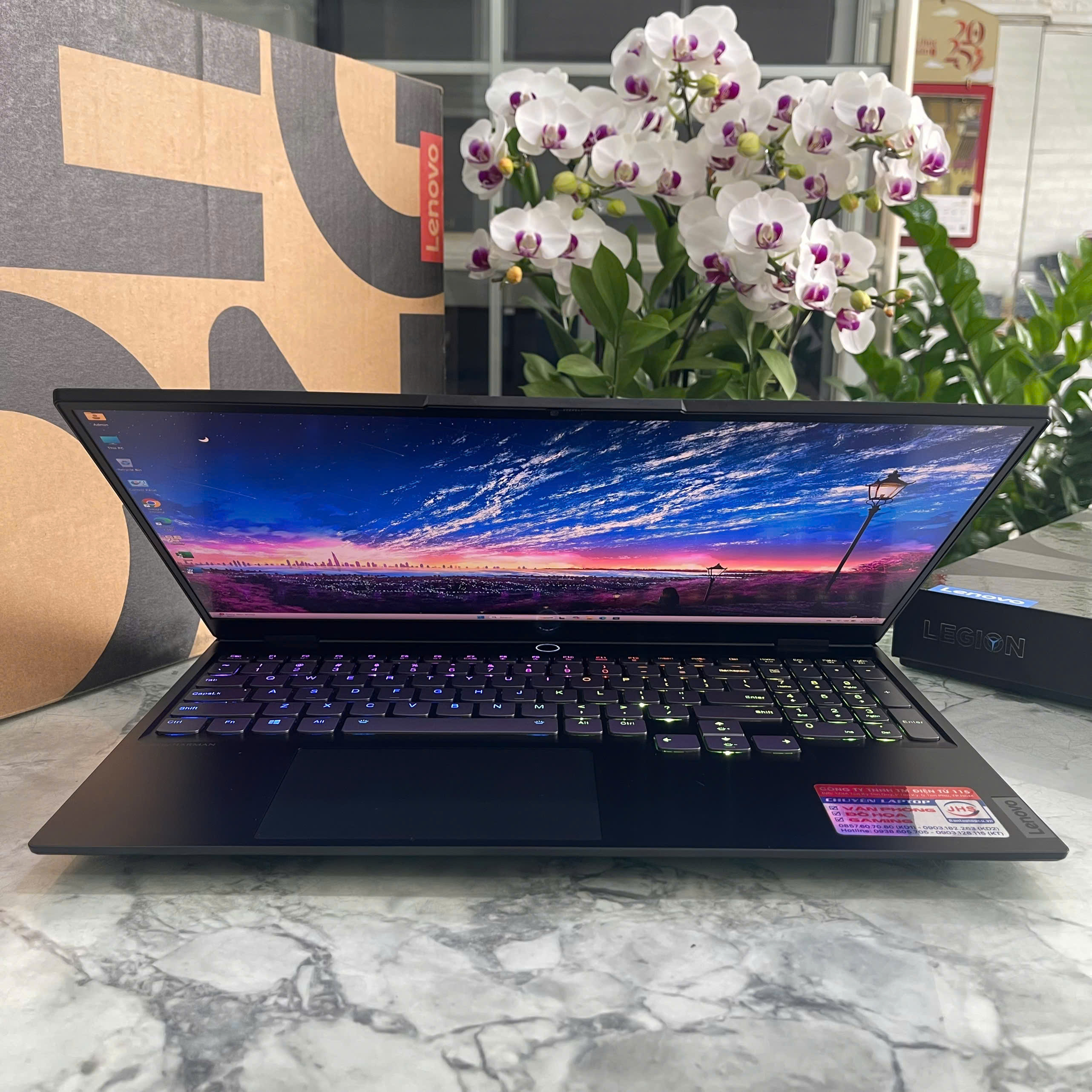 Lenovo  Legion S7 15ACH6 Máy LikeNew Ryzen 7 5800H RAM 16GB SSD  512GB RTX 3060 6GB Màn Hình : 15.6" 4K 60Hz 