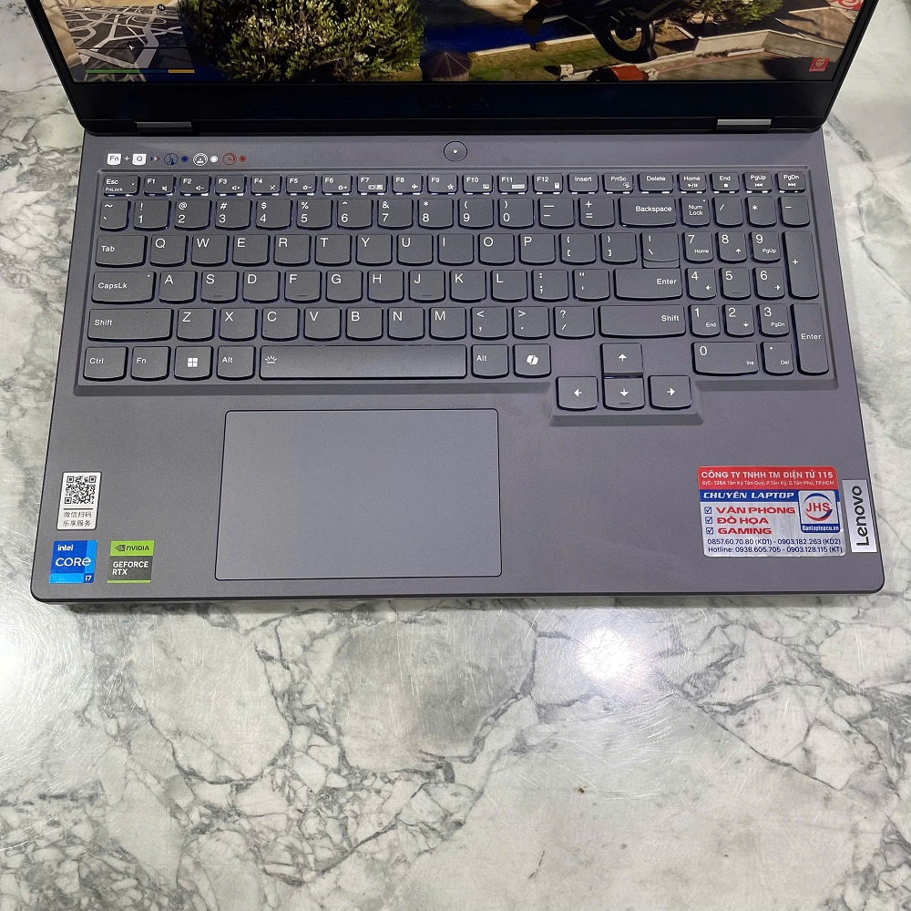 Lenovo  Legion Y7000 IRX9 (2024) Máy LikeNew Core I7-13650HX RAM 24GB SSD  512GB RTX 4060 8GB Màn hình 15.6 inch FHD 144Hz