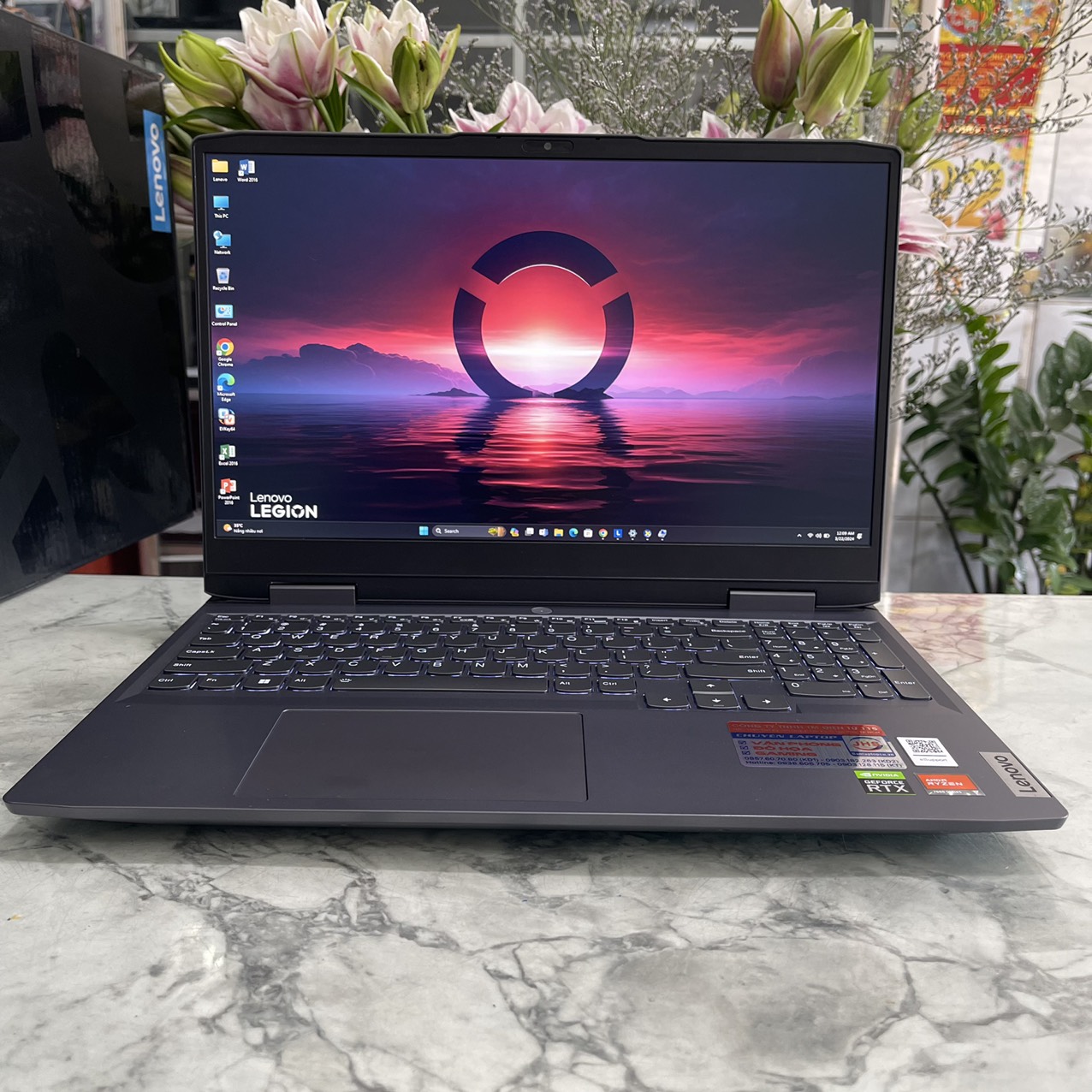 Lenovo LOQ 15APH8 (82XT001NUS) MÁY LIKENEW Ryzen 7 7840HS Ram 8gb Ssd 512gb Card RTX 4050 6GB Màn Hình 15.6''Inch Fhd IPS 144Hz 