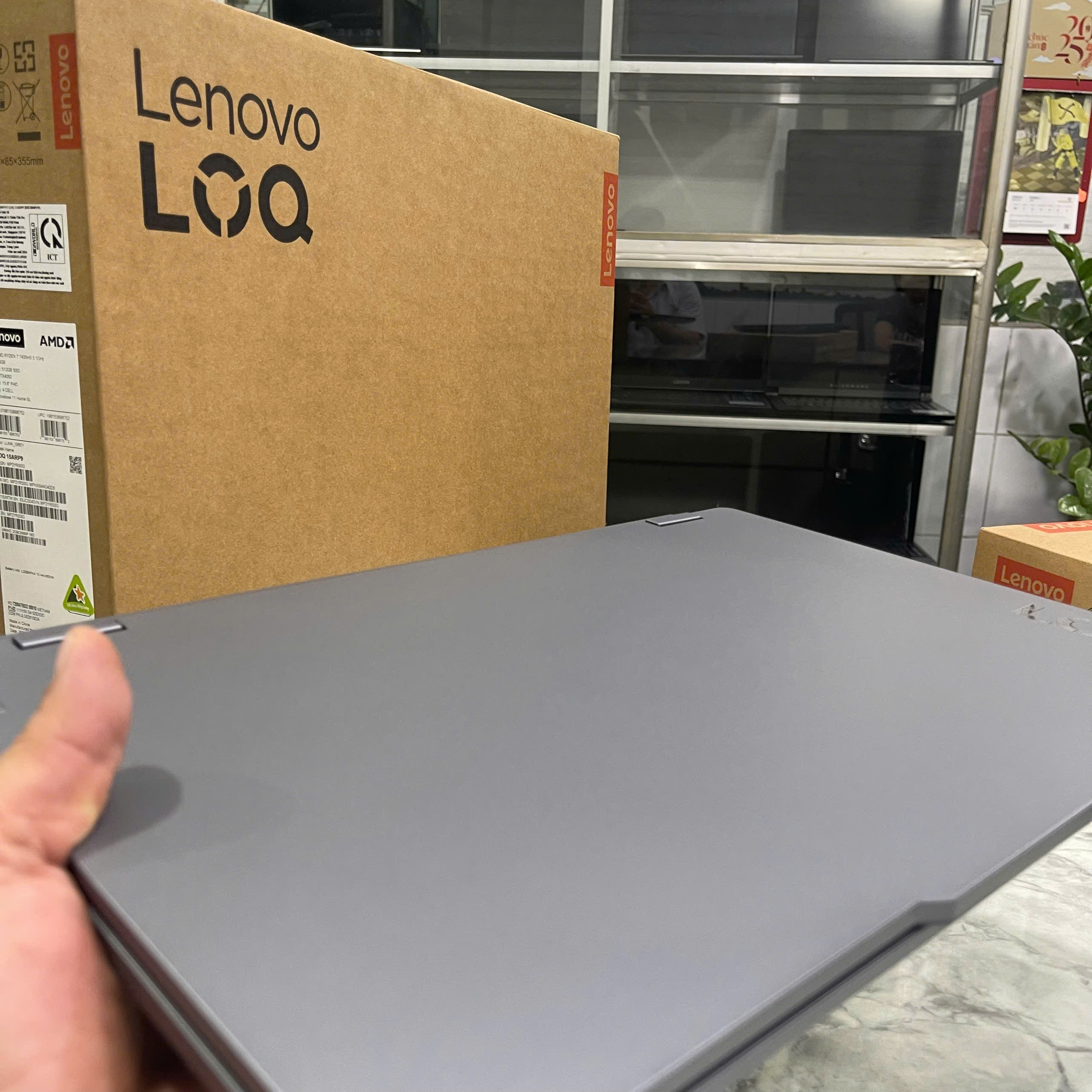 Lenovo LOQ 15ARP9 (Máy LikeNew-BẢO HÀNH HÃNG) ) Ryzen 7- 7435HS Ram 24GB Ssd 512GB RTX 4050 6GB Màn Hình 15.6 Inch IPS FHD 144Hz