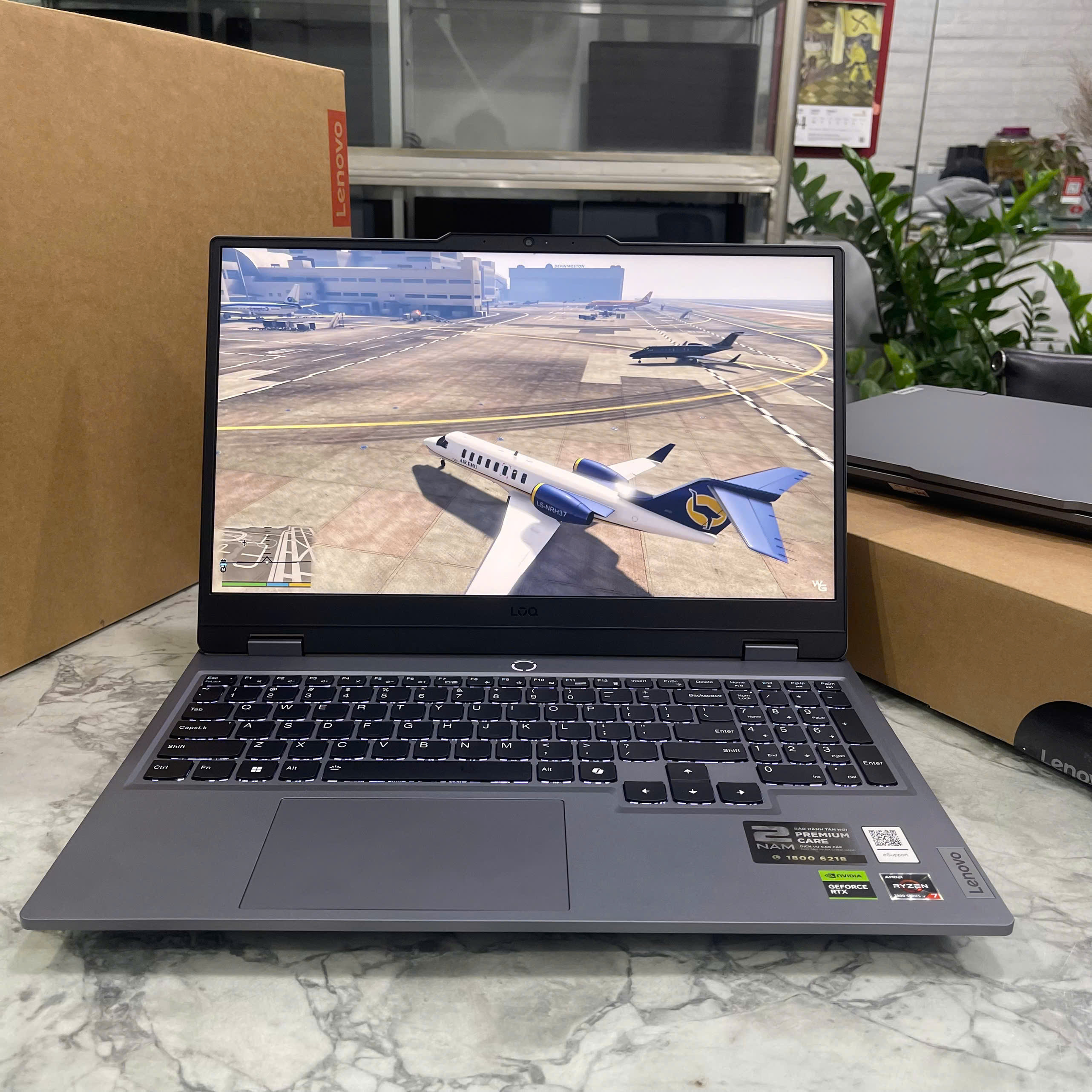 Lenovo LOQ 15ARP9 (Máy LikeNew-BẢO HÀNH HÃNG) ) Ryzen 7- 7435HS Ram 24GB Ssd 512GB RTX 4050 6GB Màn Hình 15.6 Inch IPS FHD 144Hz