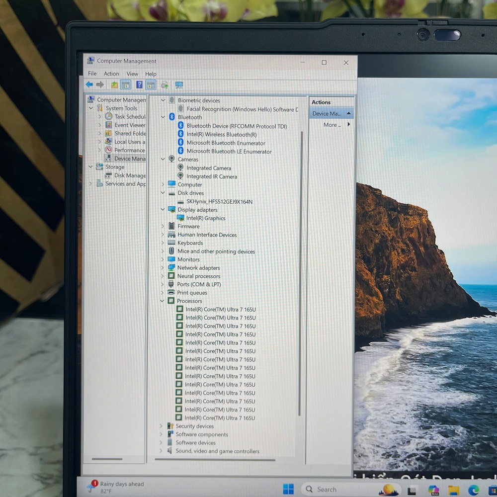 Lenovo ThinkPad L14 Gen 5 Ultra 7-165U RAM 16GB SSD 512GB MÀN HÌNH : 14 Inch WUXGA IPS 400nits