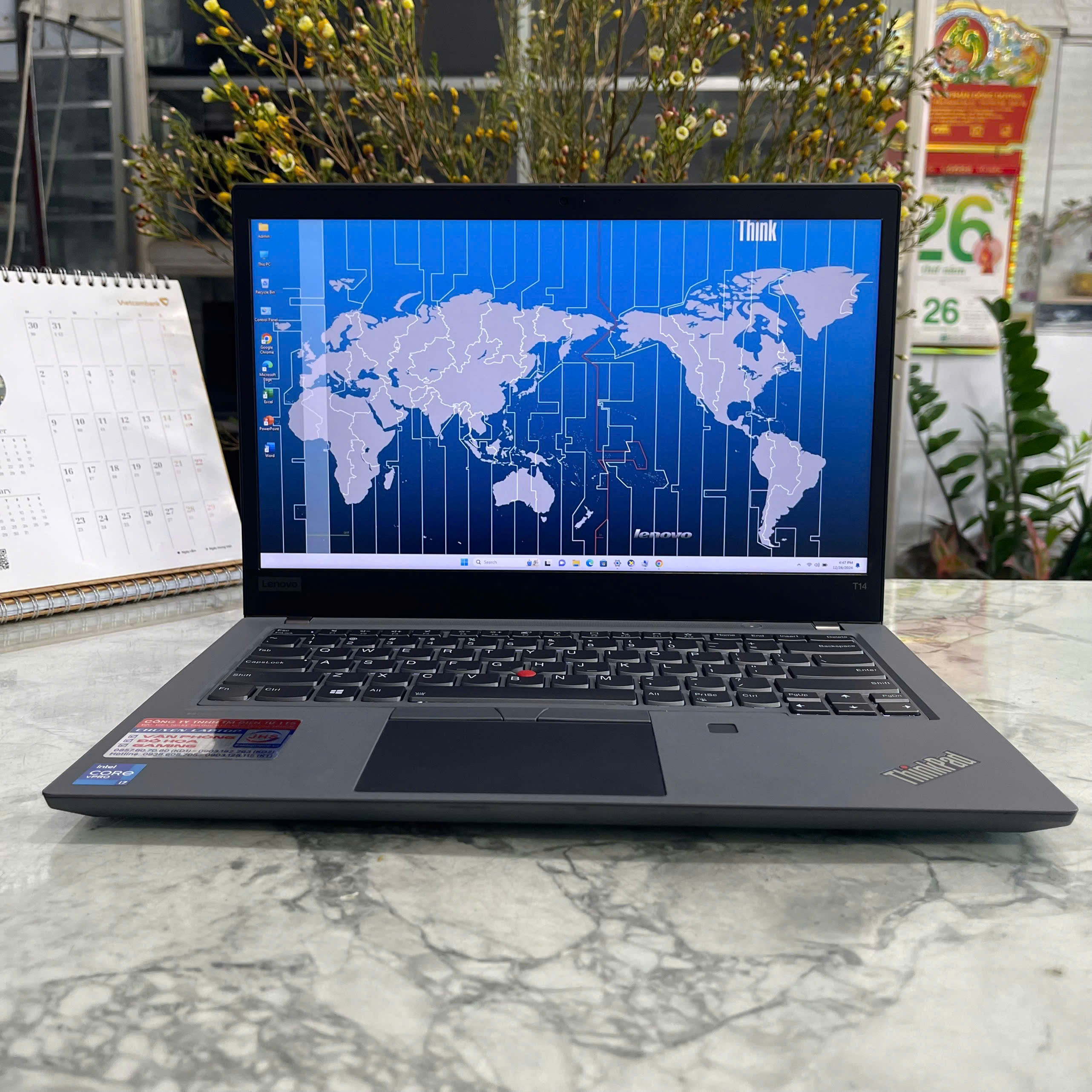 Lenovo ThinkPad T14 Gen 2 Core I7-1165G7 Ram 16gb Ssd 512gb Nvidia T500 4GB Màn Hình 14.0" Fhd IPS 