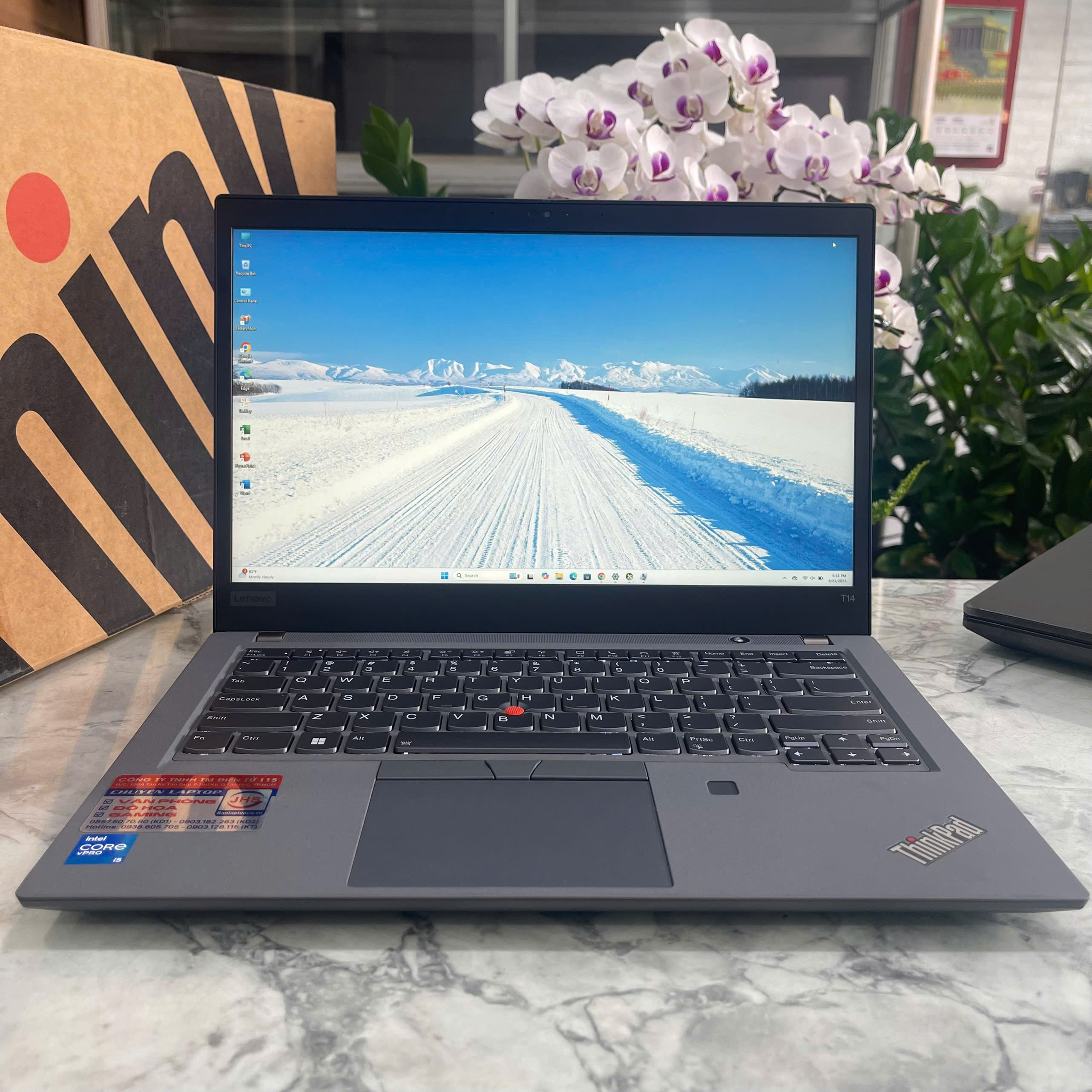 Lenovo ThinkPad T14 Gen 2 Máy Like New  Core I5-1145G7 RAM 16GB SSD 256GB MÀN HÌNH : 14 Inch FullHD Touch 