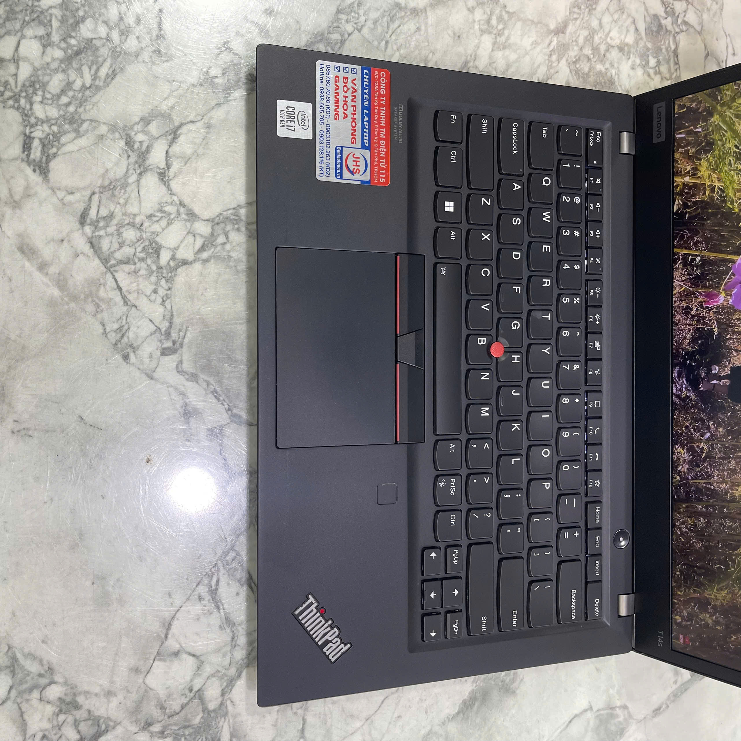 Lenovo Thinkpad T14s Gen 1  CORE I7 -10610U RAM 16GB SSD 256GB MÀN HÌNH : 14.0 Inch FHD IPS