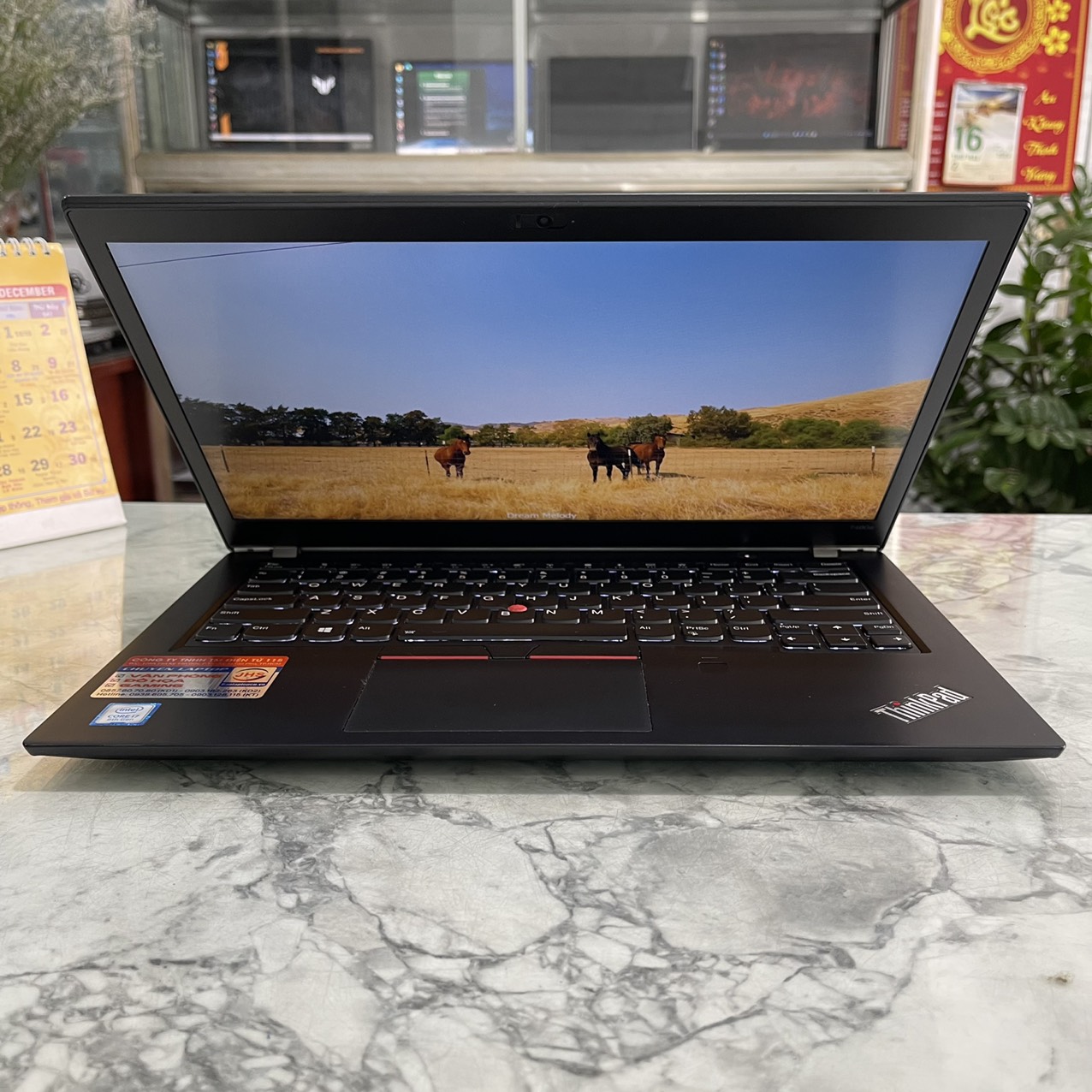 Lenovo ThinkPad T480 Core I7-8550U Ram 16gb Ssd 256gb    Màn Hình 14.0''Inch FHD IPS