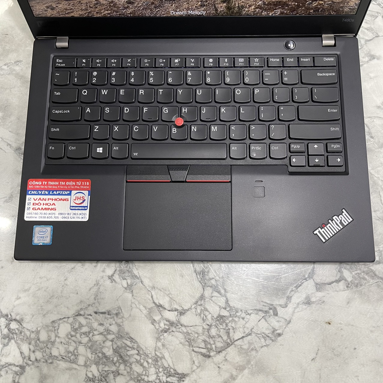 Lenovo ThinkPad T480 Core I7-8550U Ram 16gb Ssd 256gb    Màn Hình 14.0''Inch FHD IPS