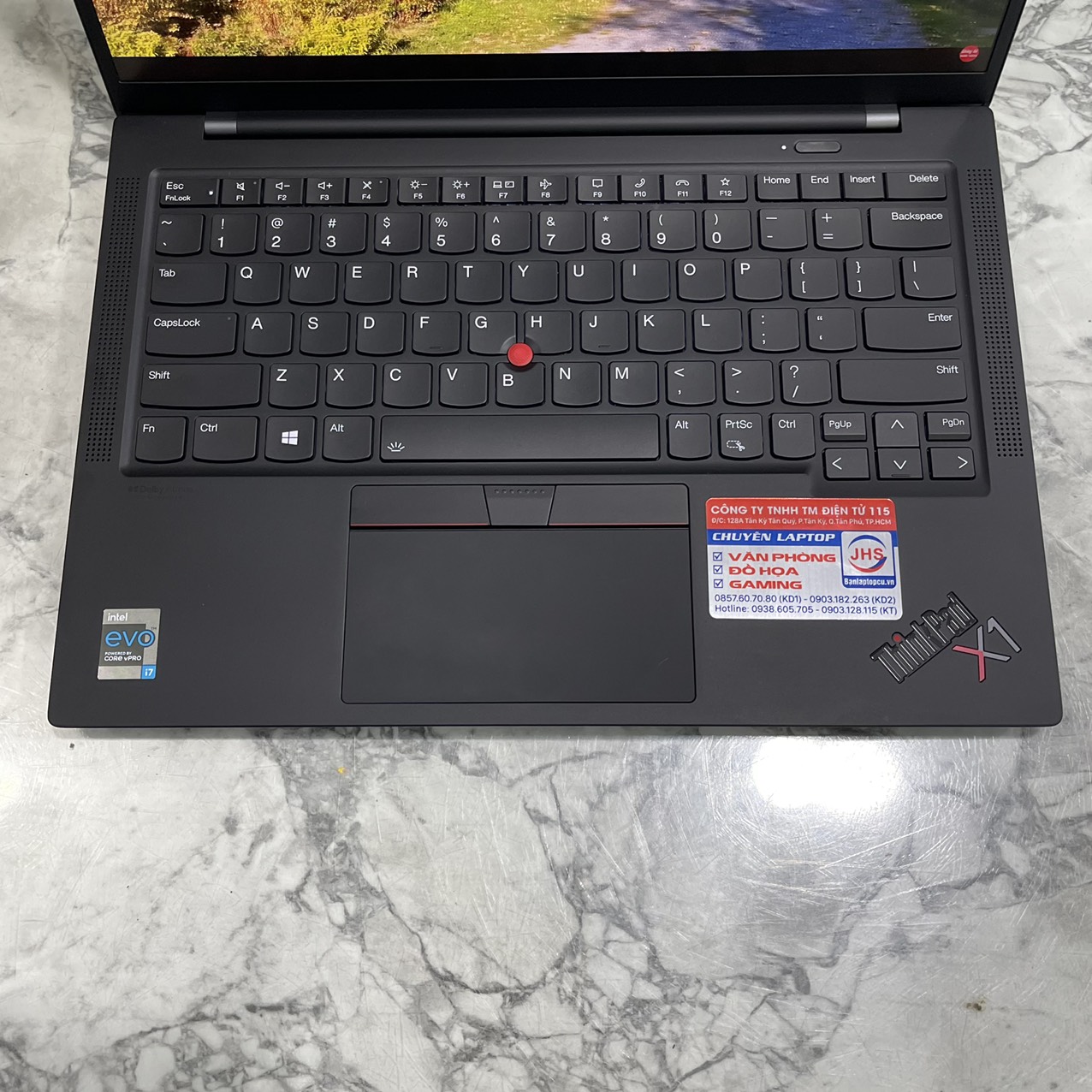 Lenovo ThinkPad X1 Carbon Gen 9 Máy Like New  Core I7-1185G7  SSD 1.000 GB RAM 16GB Màn Hình 14..0''Inch IPS Touch 
