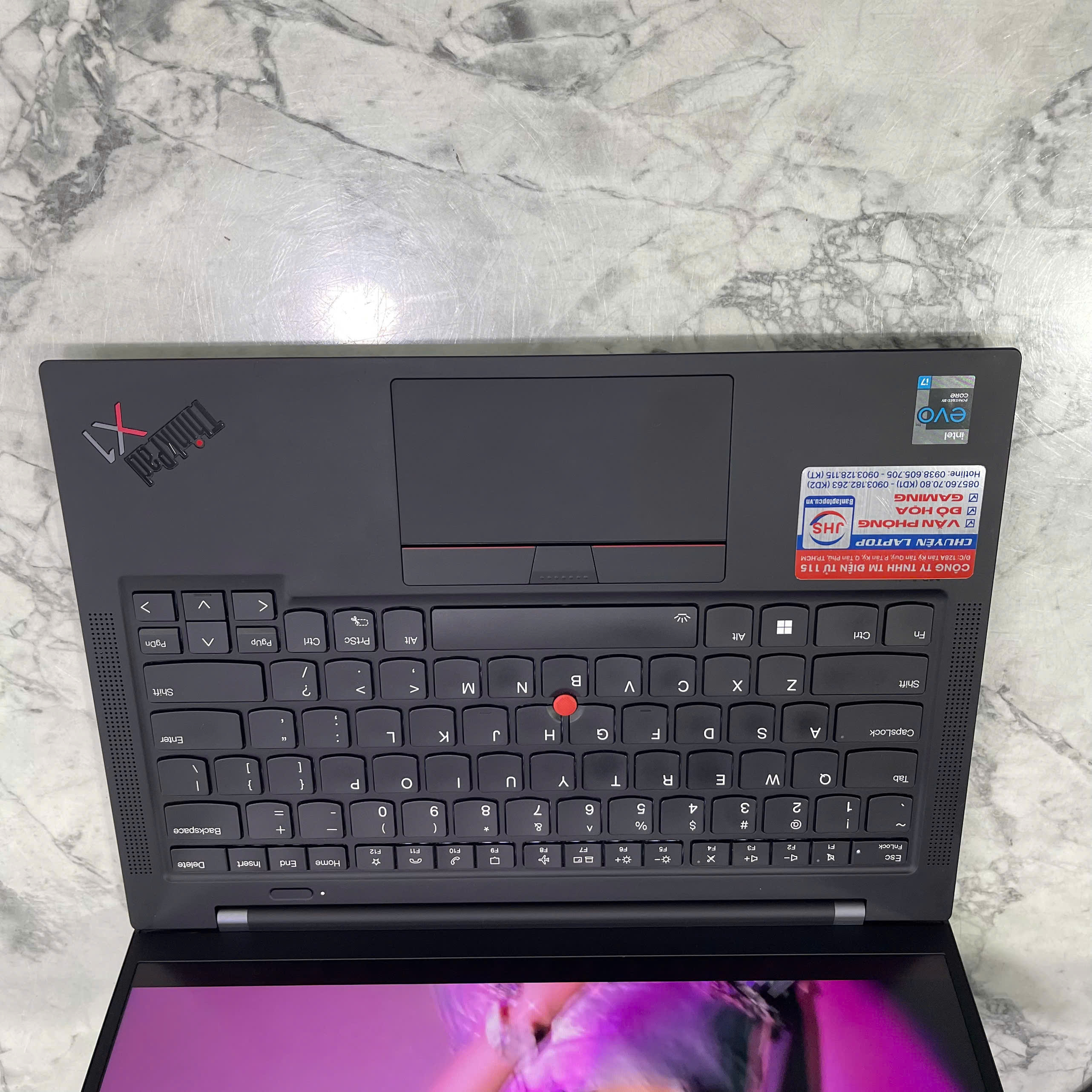Lenovo ThinkPad X1 Carbon Gen 9 Máy Like New  Core I7-1185G7 RAM 32GB SSD 512GB Màn Hình 14..0''Inch FHD IPS