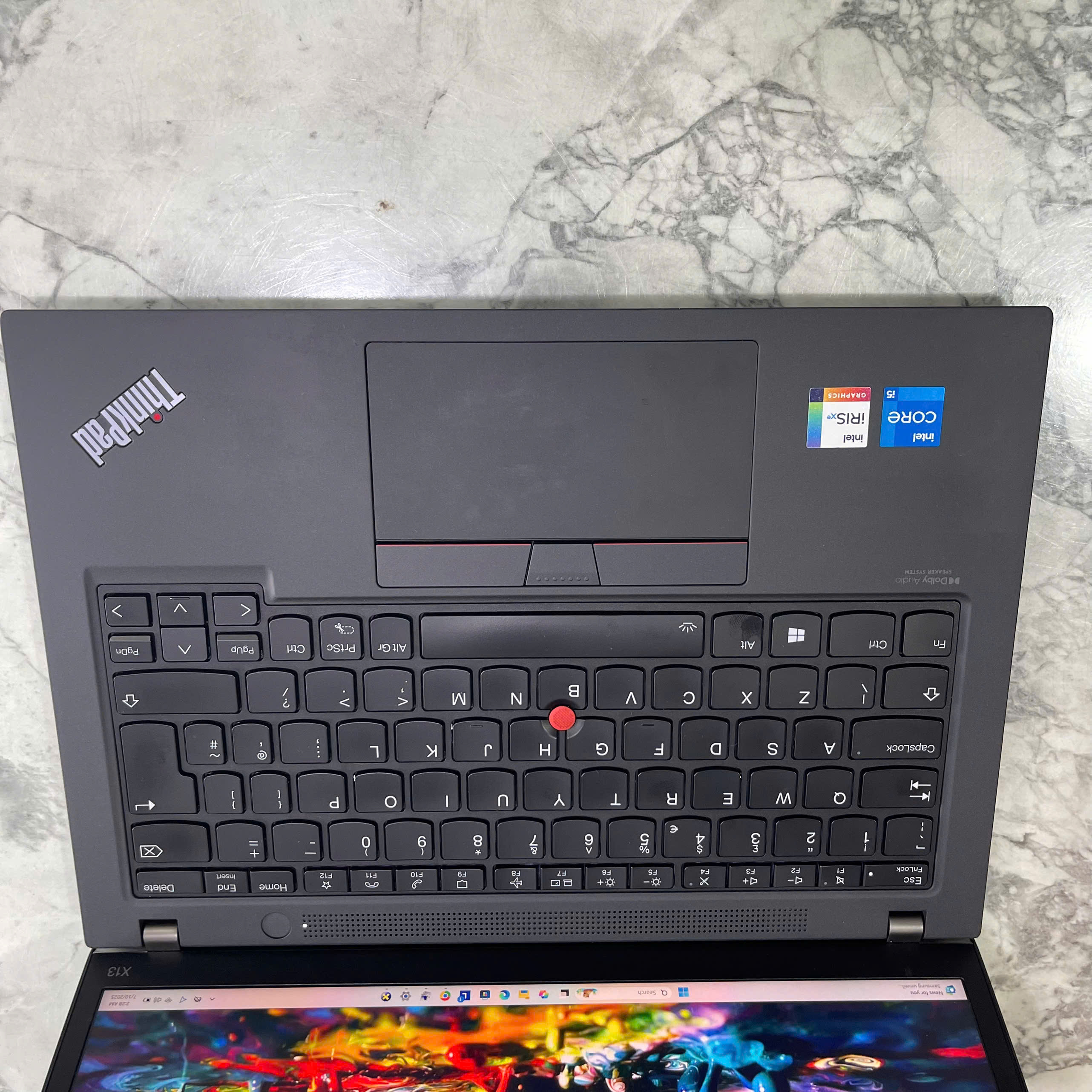 Lenovo ThinkPad X13 Gen 2 Core I5-1135G7 Ram 8GB Ssd 512GB Màn hình : 13" FHD+