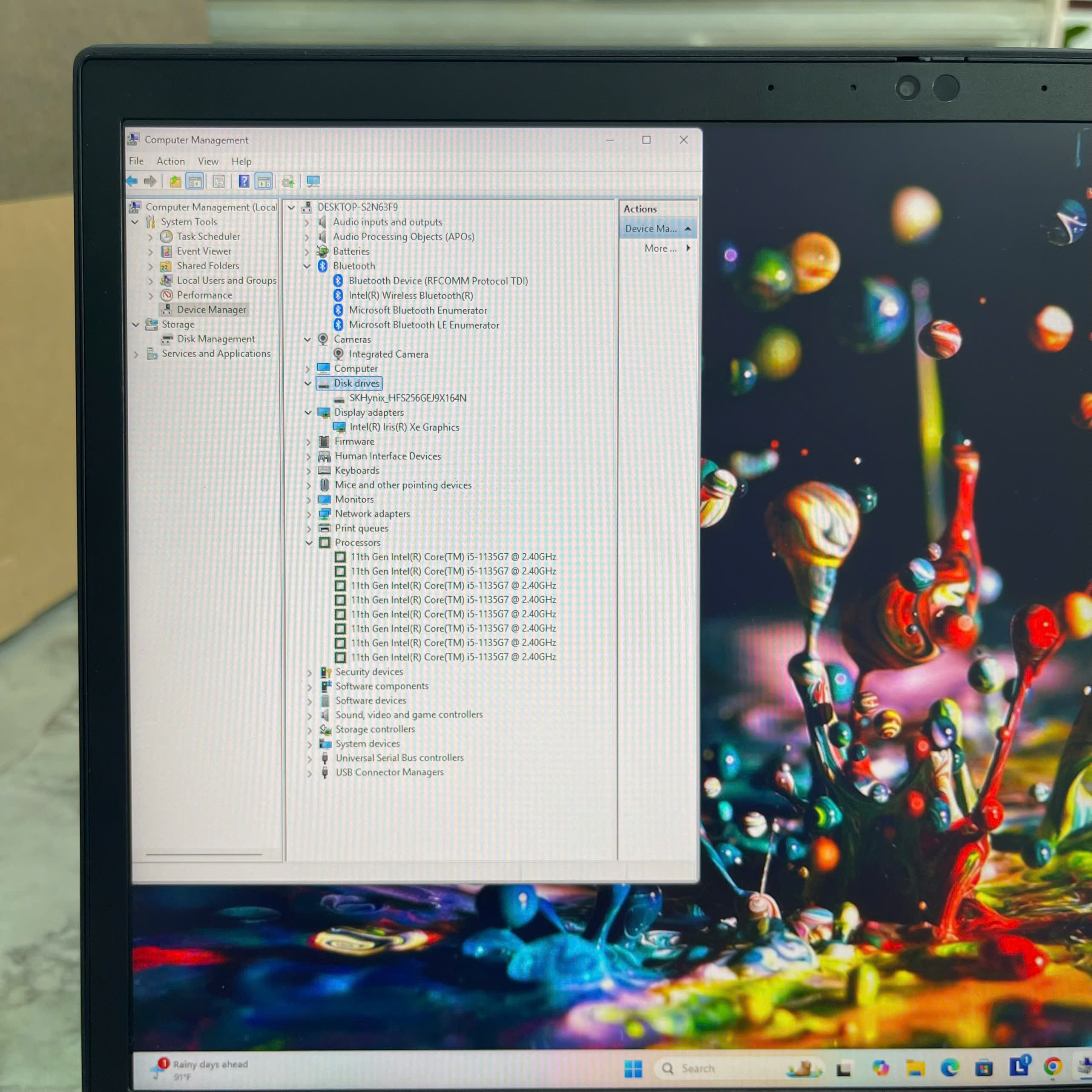 Lenovo ThinkPad X13 Gen 2 Core I5-1135G7 Ram 8GB Ssd 512GB Màn hình : 13" FHD+