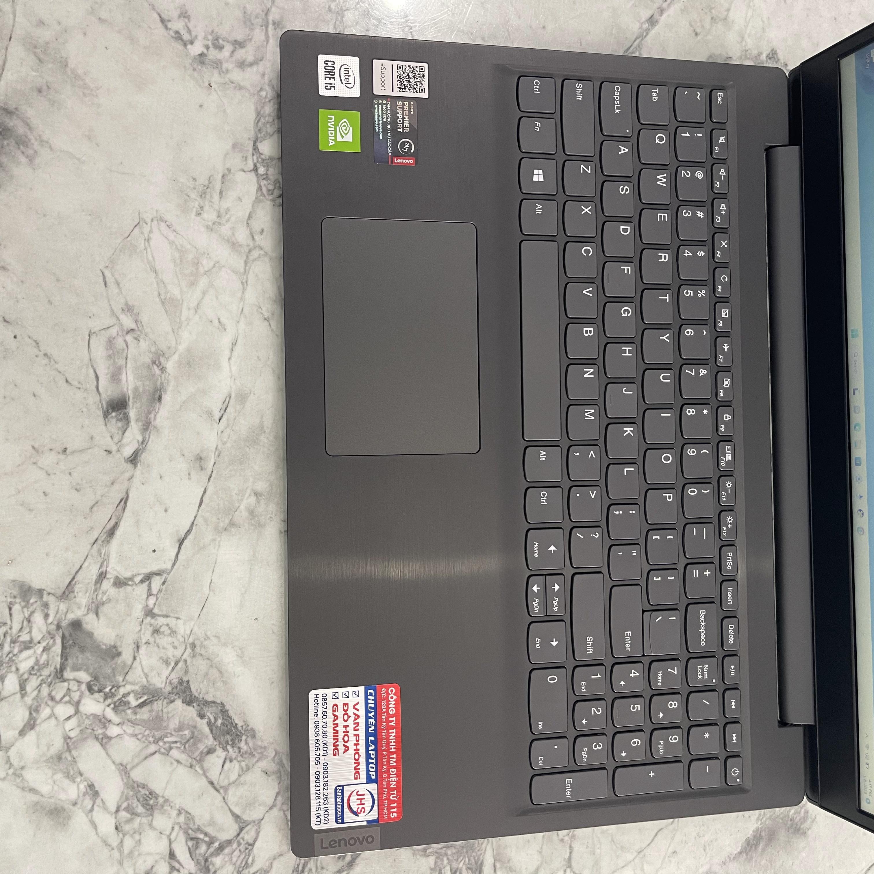 Lenovo V15-IIL (82C5A00QVN) Core I5-1035G1 Ram 12gb Ssd 512gb Và 500gb Hdd Nvidia GeForce MX330 2GB Màn Hình 15.6”Inch Fhd IPS 