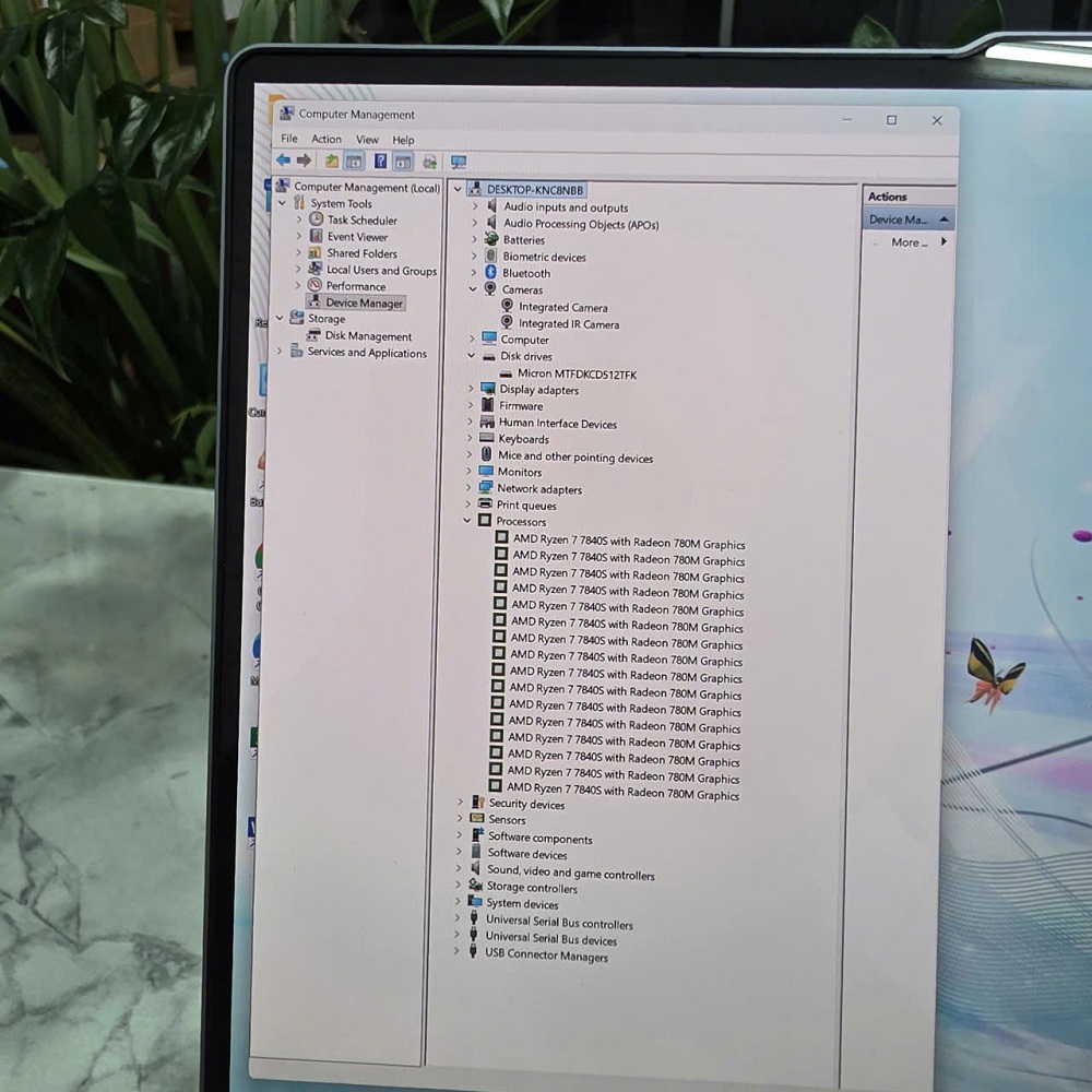LENOVO YOGA Air 14s APU8 RYZEN 7 7840S RAM 32GB SSD 512GB MÀN HÌNH : 14.5 Inch OLED 2.9K Touch 90Hz