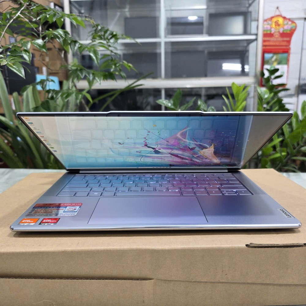 LENOVO YOGA Air 14s APU8 RYZEN 7 7840S RAM 32GB SSD 512GB MÀN HÌNH : 14.5 Inch OLED 2.9K Touch 90Hz
