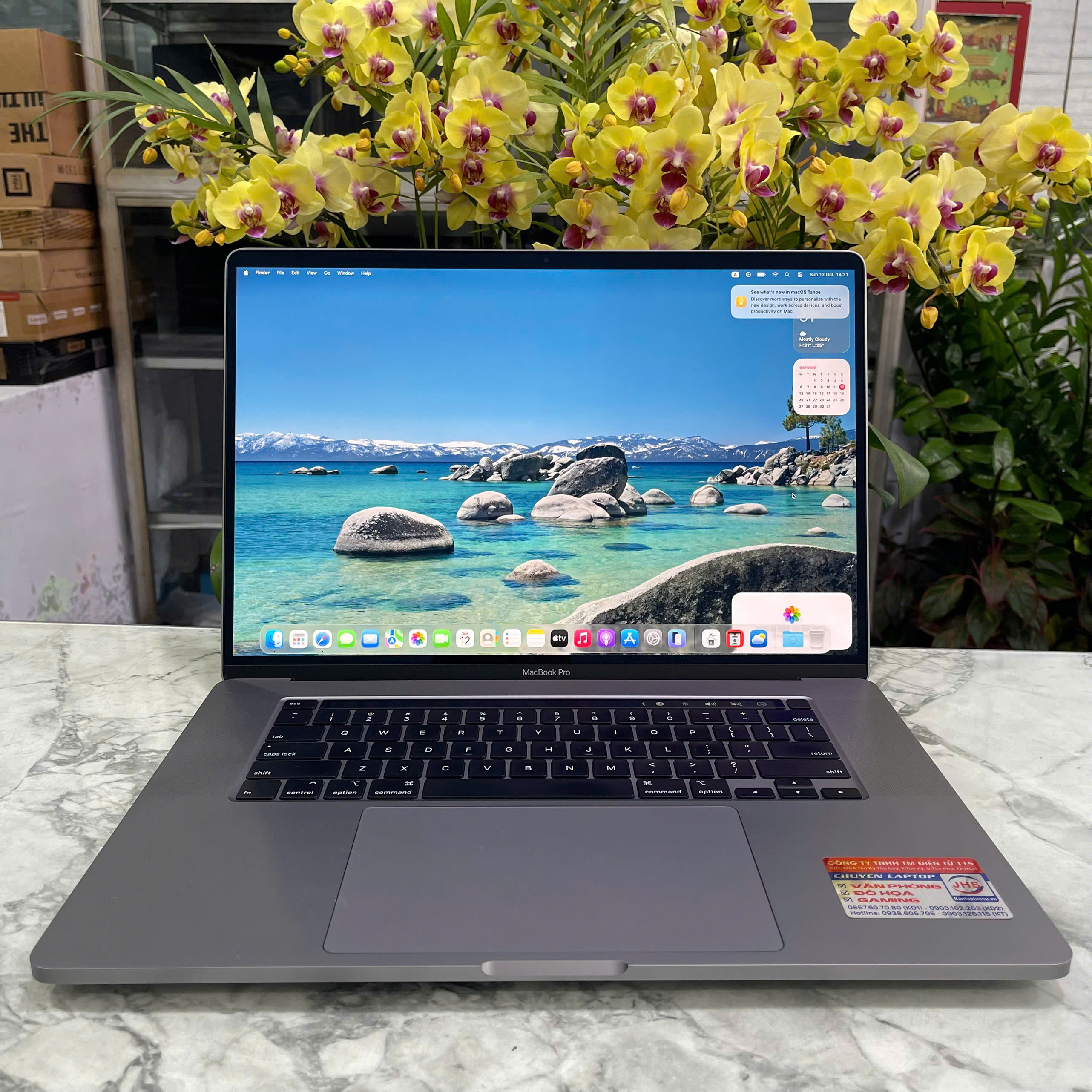 MacBook Pro 2019-16 Inch CORE I9 RAM 32GB SSD 500GB Radeon Pro 5500M 4GB Touch Bar - Silver 