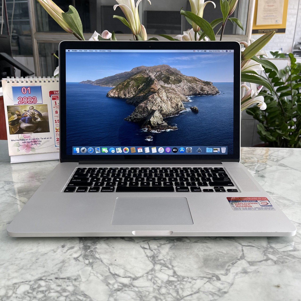 Used MacBook Pro 15" Retina – 2.5GHz Quad I7, 1TB SSD, 2015-2017, 3-Year Warranty