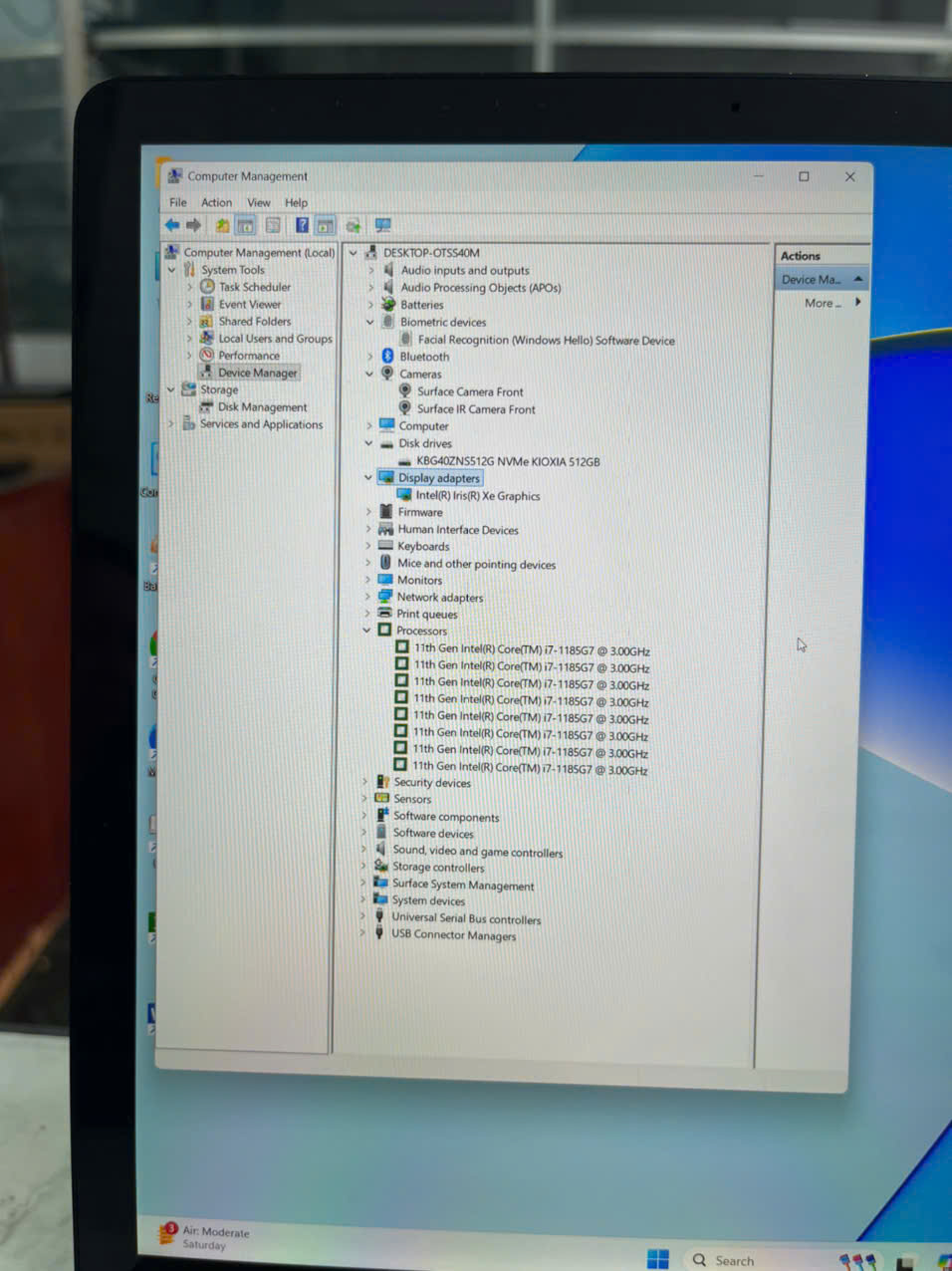 Microsoft Surface Laptop 4 CORE I7-1185G7 RAM 16GB SSD 512GB MÀN HÌNH : 13.5" Inch 2K Touch Screen