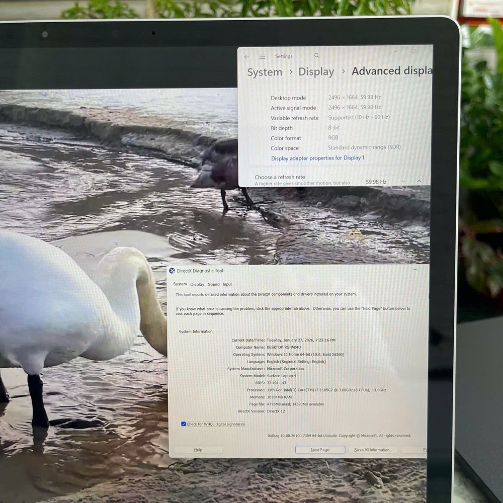 Microsoft Surface Laptop 4 CORE I7-1185G7 RAM 16GB SSD 512GB MÀN HÌNH : 15" Inch 2K Touch Screen