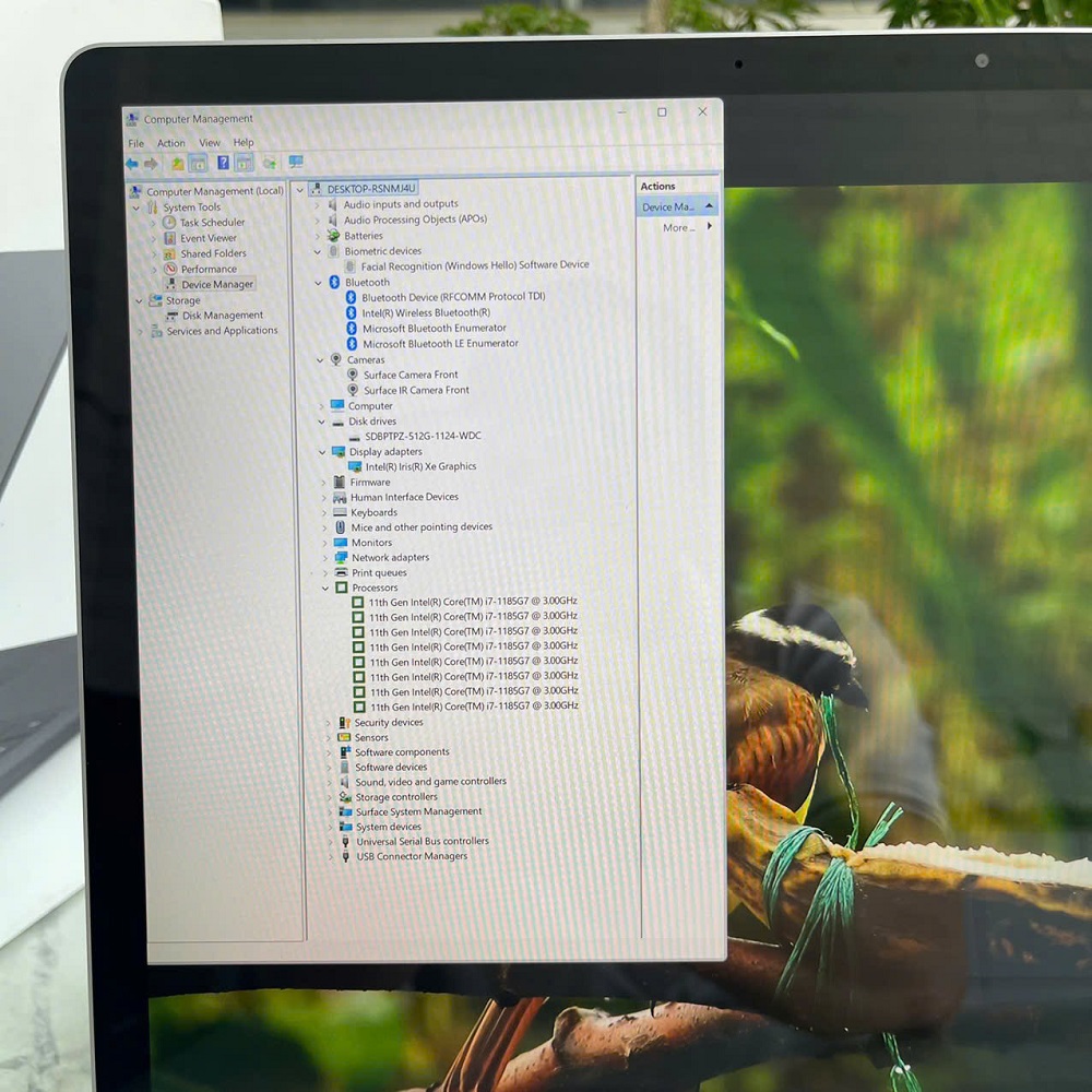 Microsoft Surface Laptop 4 CORE I7-1185G7 RAM 16GB SSD 512GB MÀN HÌNH : 15" Inch 2K Touch Screen