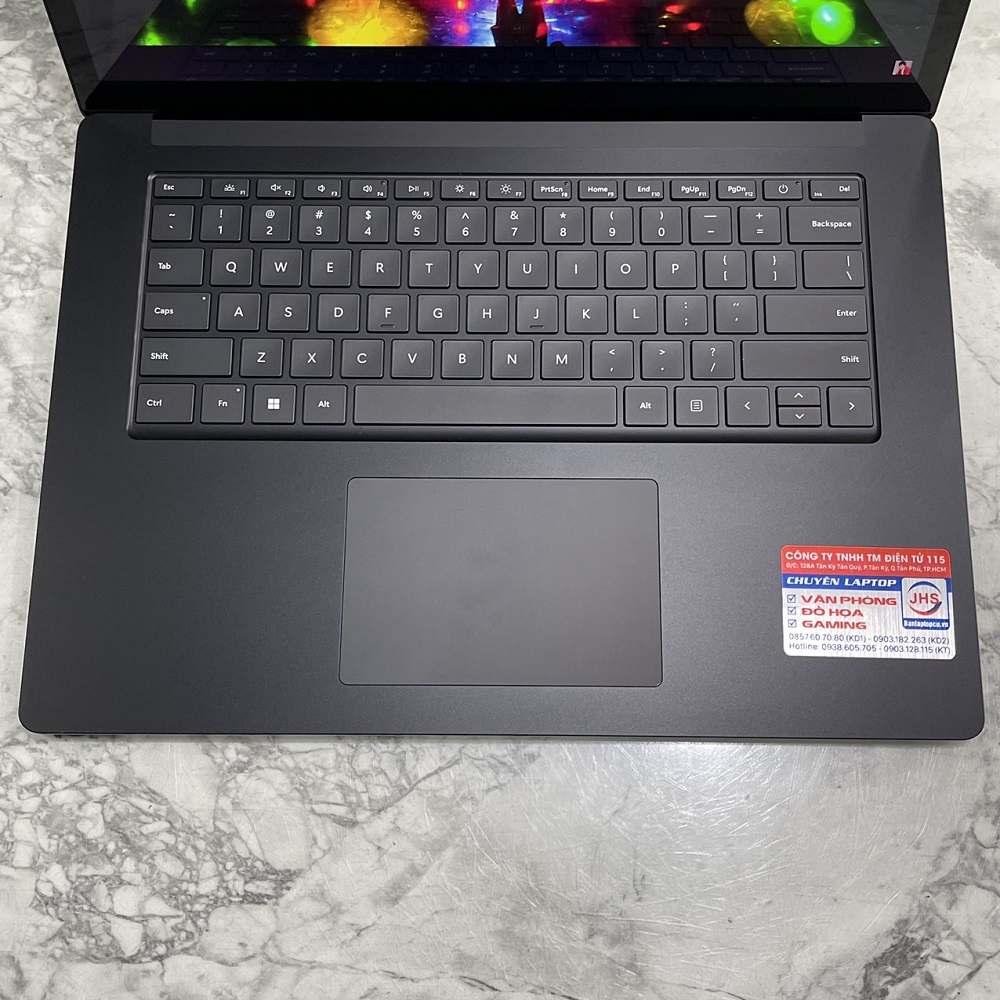 Microsoft Surface Laptop 5 Intel Evo CORE I7-1265U RAM 16GB SSD 512GB MÀN HÌNH : 13.5" Inch QHD Touch Screen