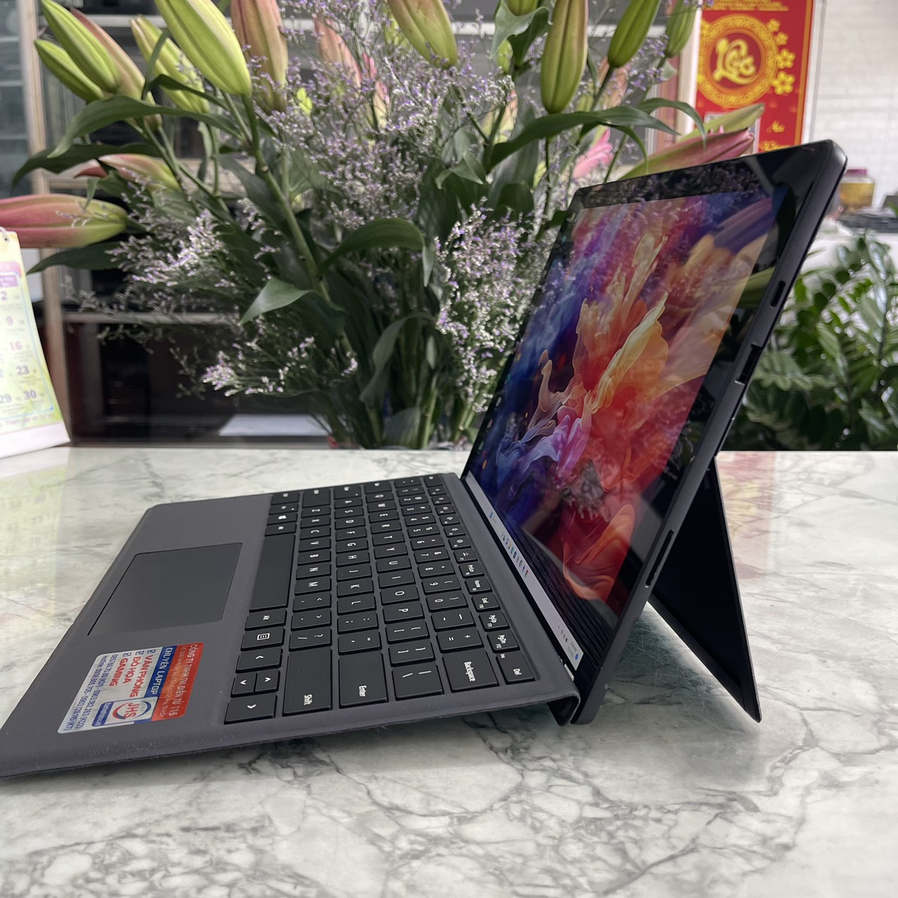 Microsoft Surface Pro 7 Core I7-1065G7 Ram 16gb Ssd 256gb Màn Hình 12.3"QHD+ Touchscreen ,Tặng Phím 