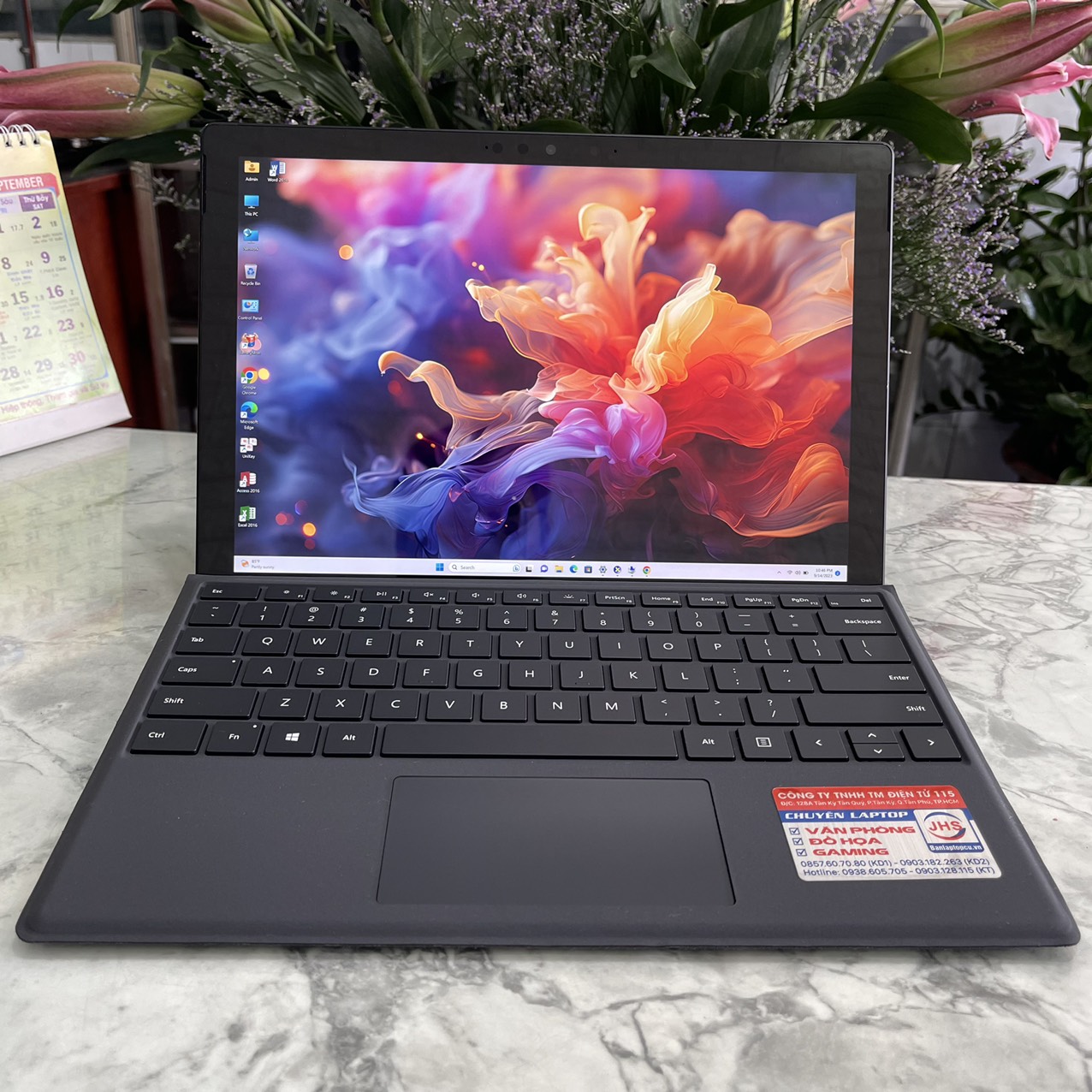 Microsoft Surface Pro 7 Core I7-1065G7 Ram 16gb Ssd 256gb Màn Hình 12.3"QHD+ Touchscreen ,Tặng Phím 