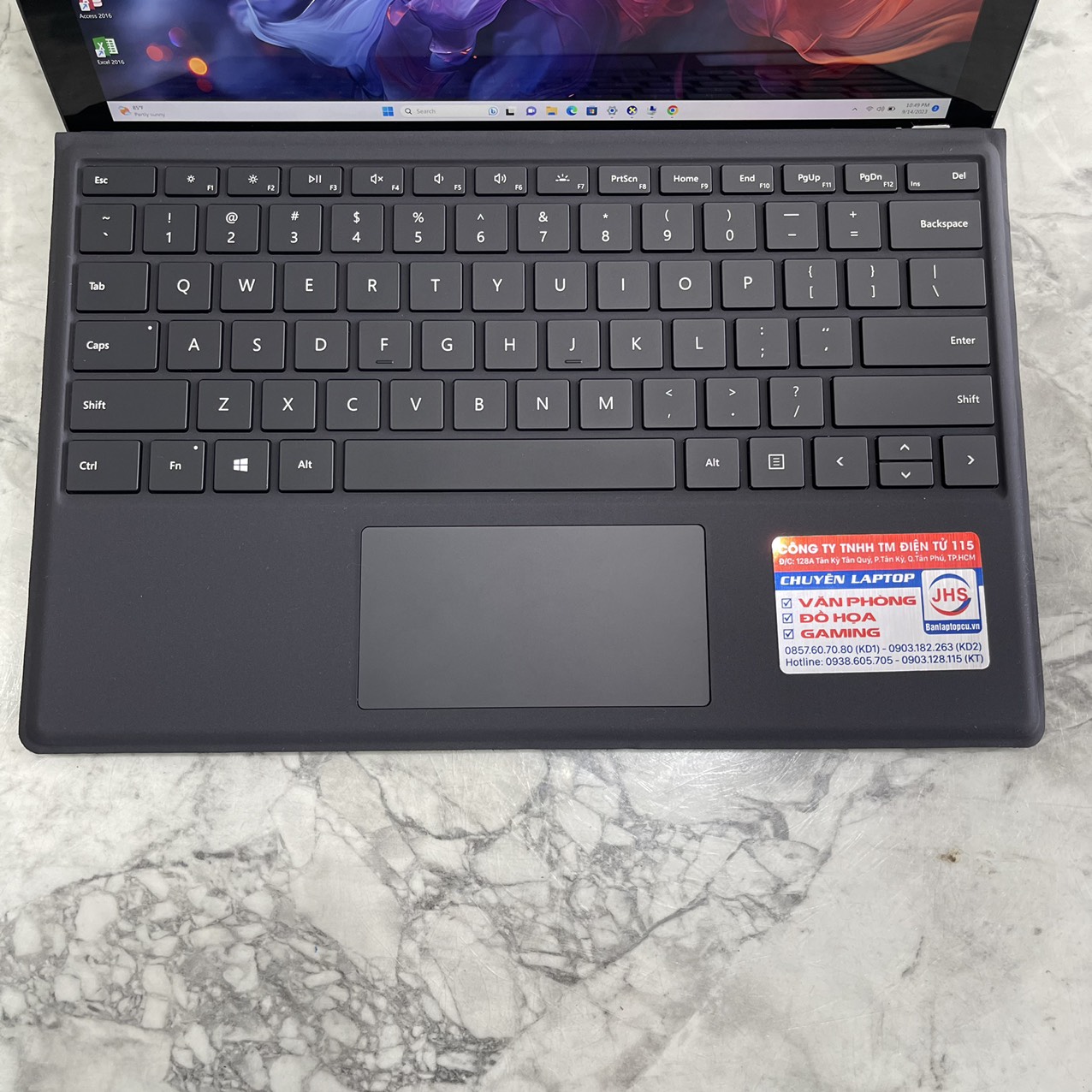 Microsoft Surface Pro 7 Core I7-1065G7 Ram 16gb Ssd 256gb Màn Hình 12.3"QHD+ Touchscreen ,Tặng Phím 