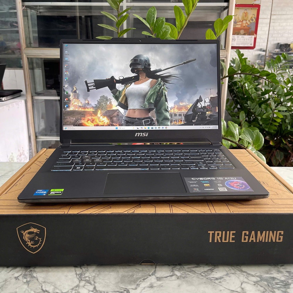 MSI Cyborg 15 A13UC  Core I5-13420H RAM 16GB SSD 512GGB RTX 3050 GDDR6  MÀN HÌNH : 15.6 Inch FHD IPS 144Hz