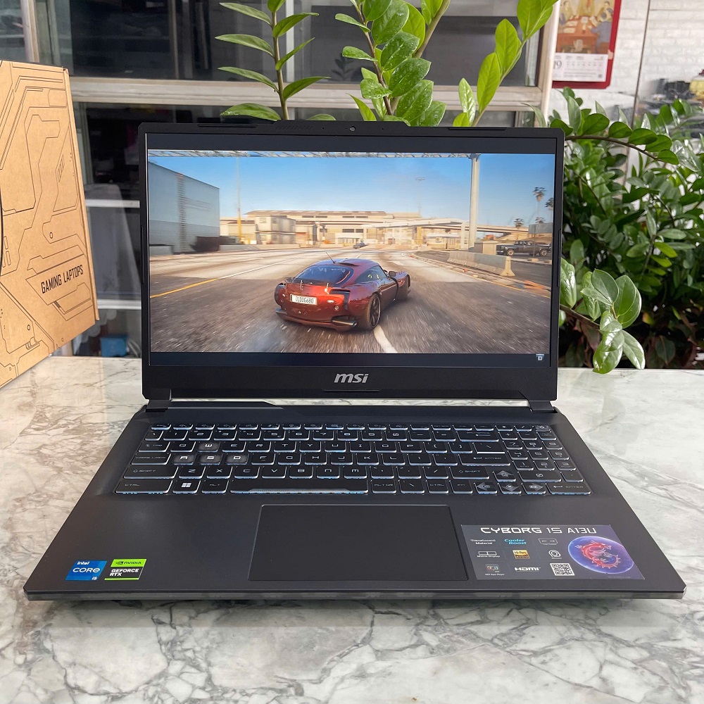 MSI Cyborg 15 A13UC  Core I5-13420H RAM 16GB SSD 512GGB RTX 3050 GDDR6  MÀN HÌNH : 15.6 Inch FHD IPS 144Hz